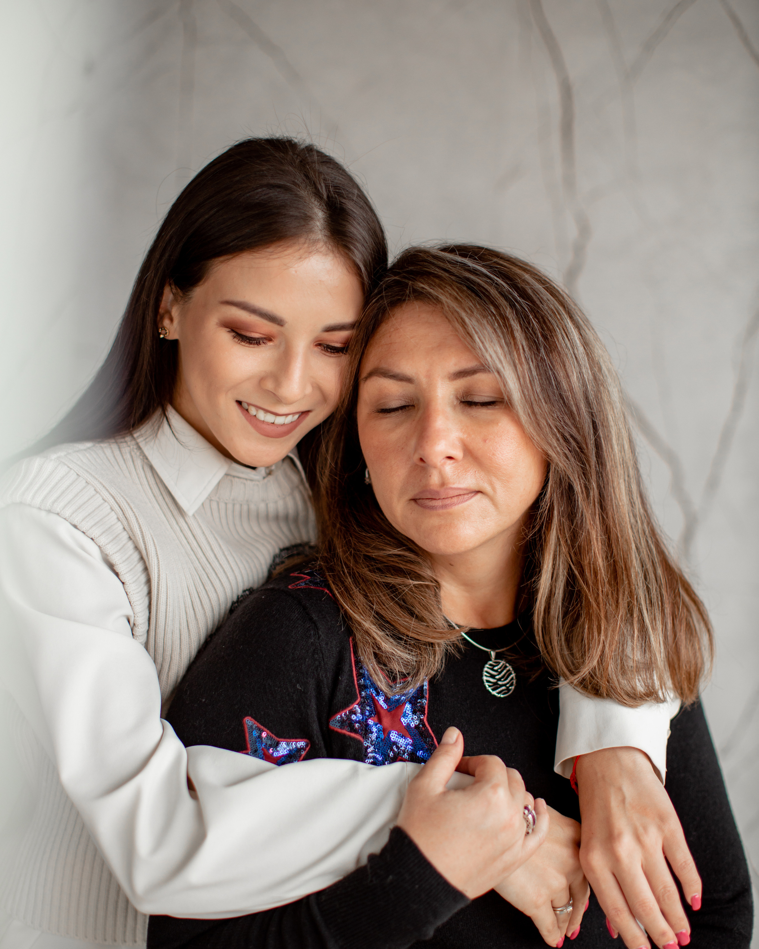 Диля с мамой