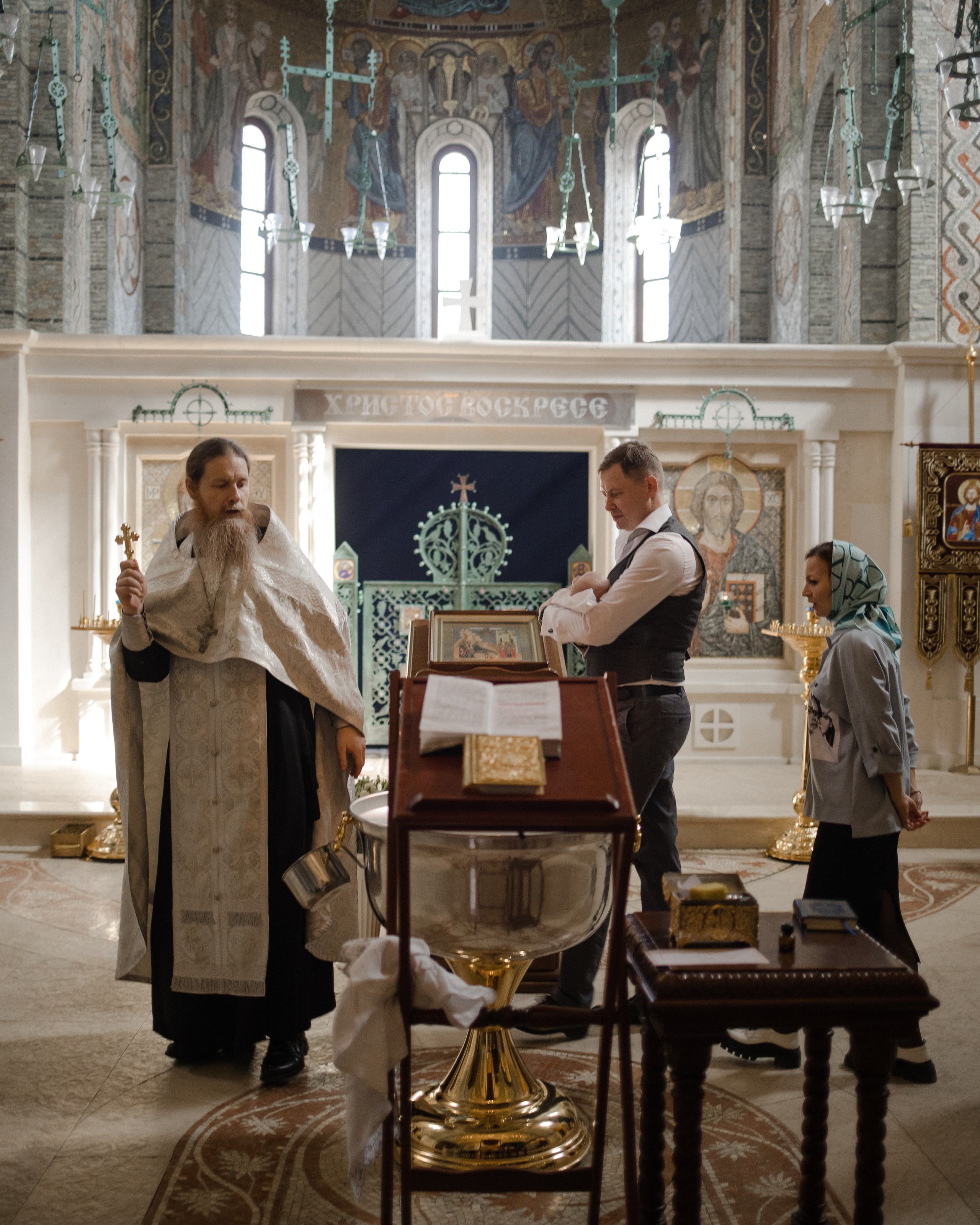 крестины Давида