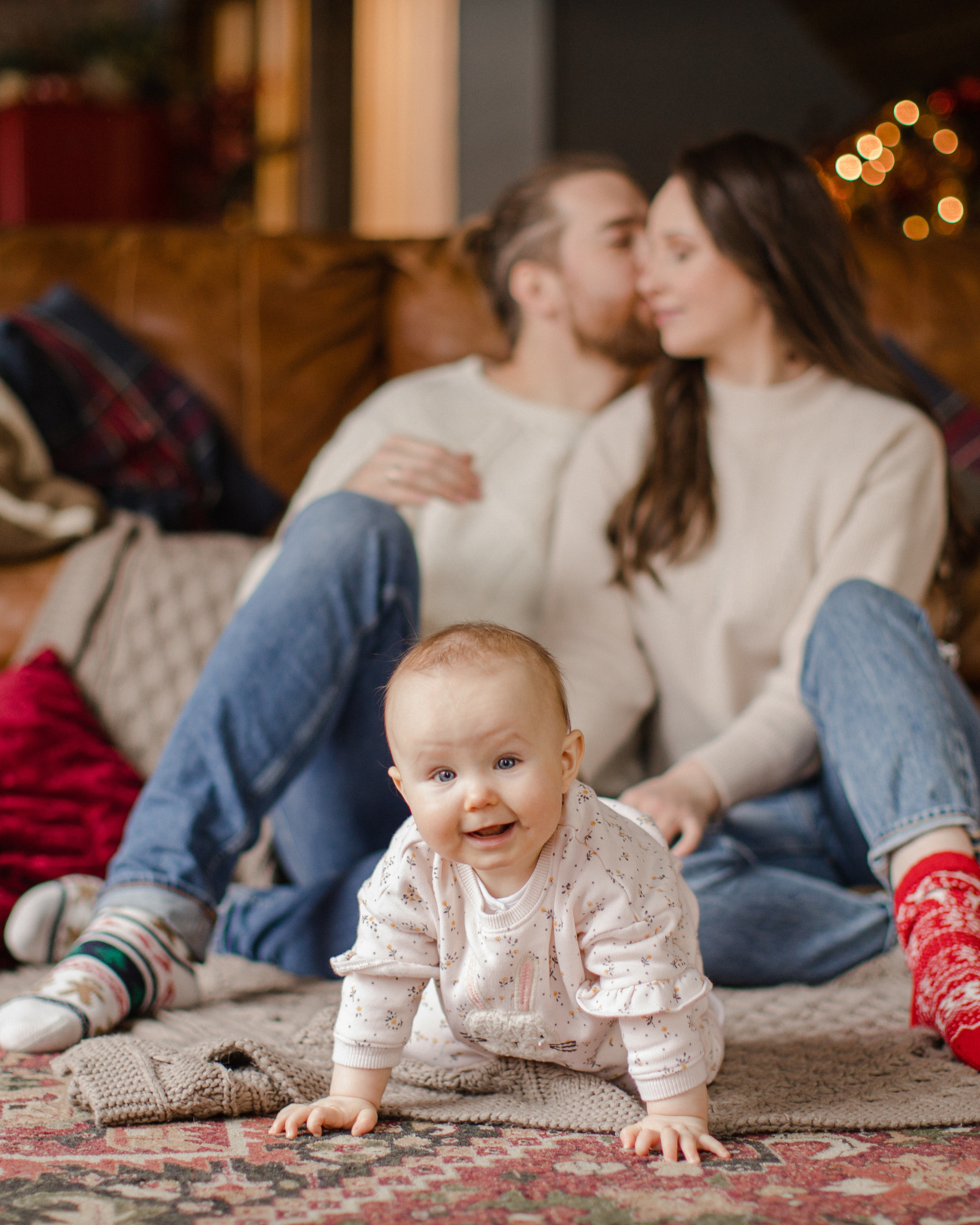 Макс с семьей