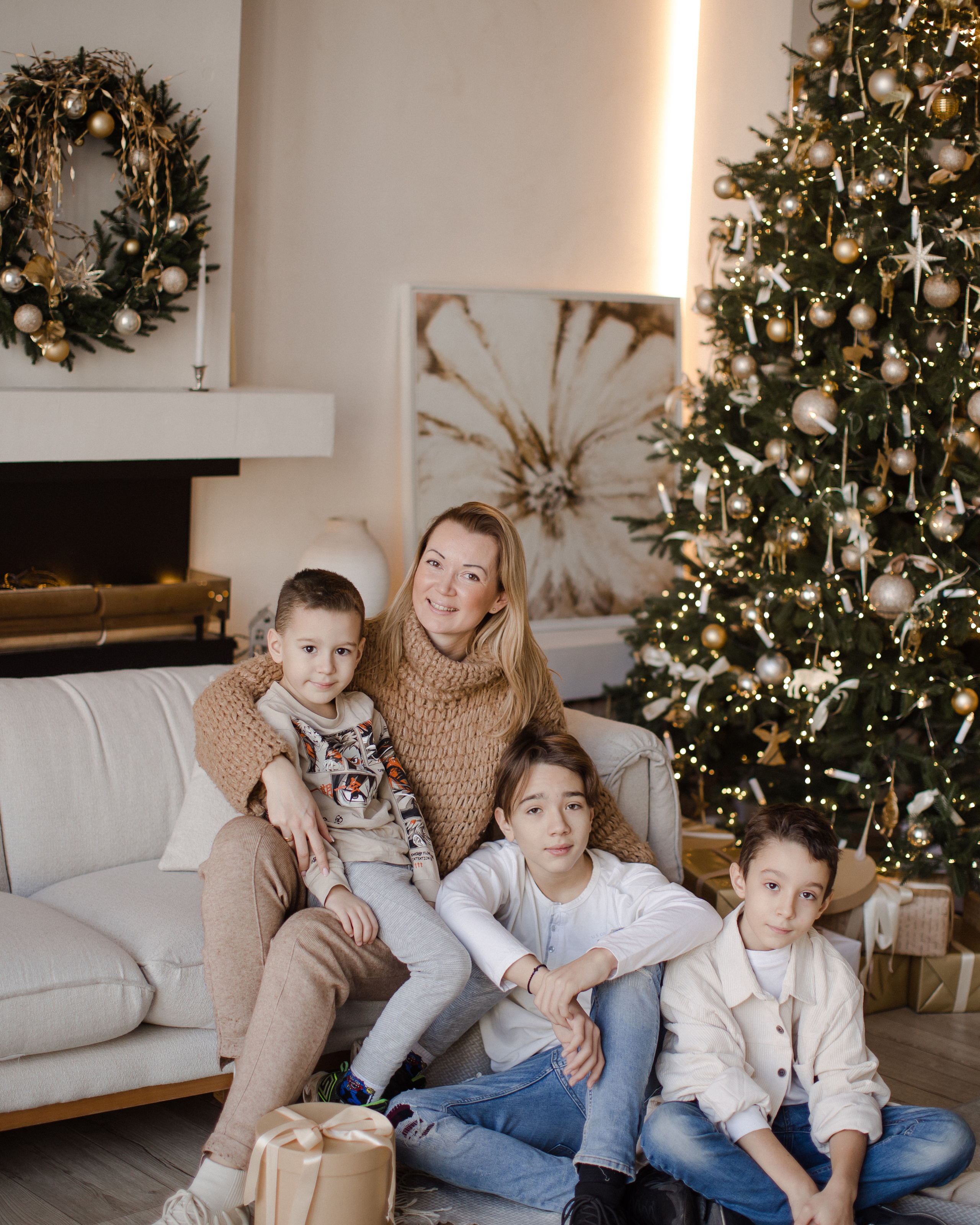 Эдик Карина и дети