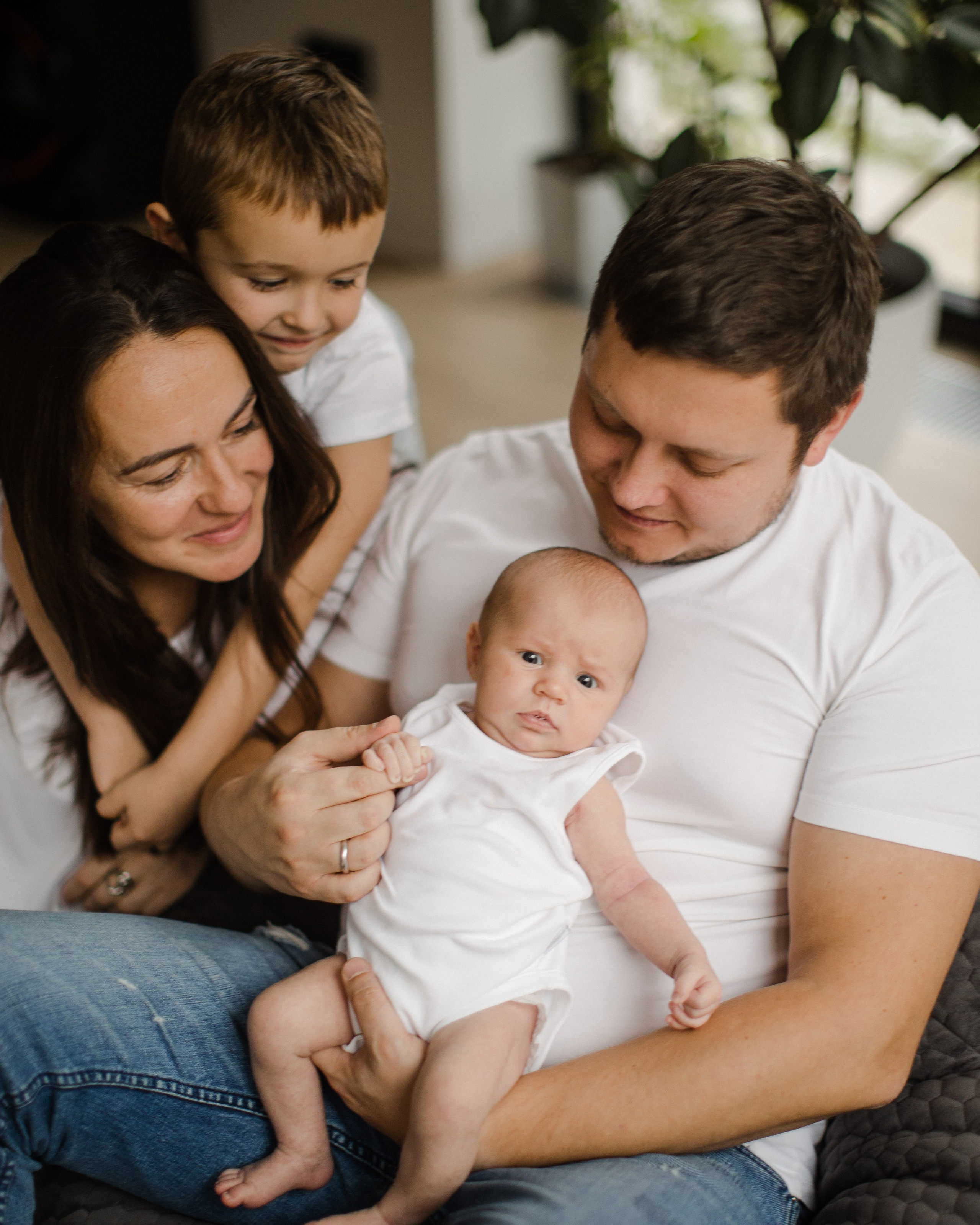 Рита с семьей