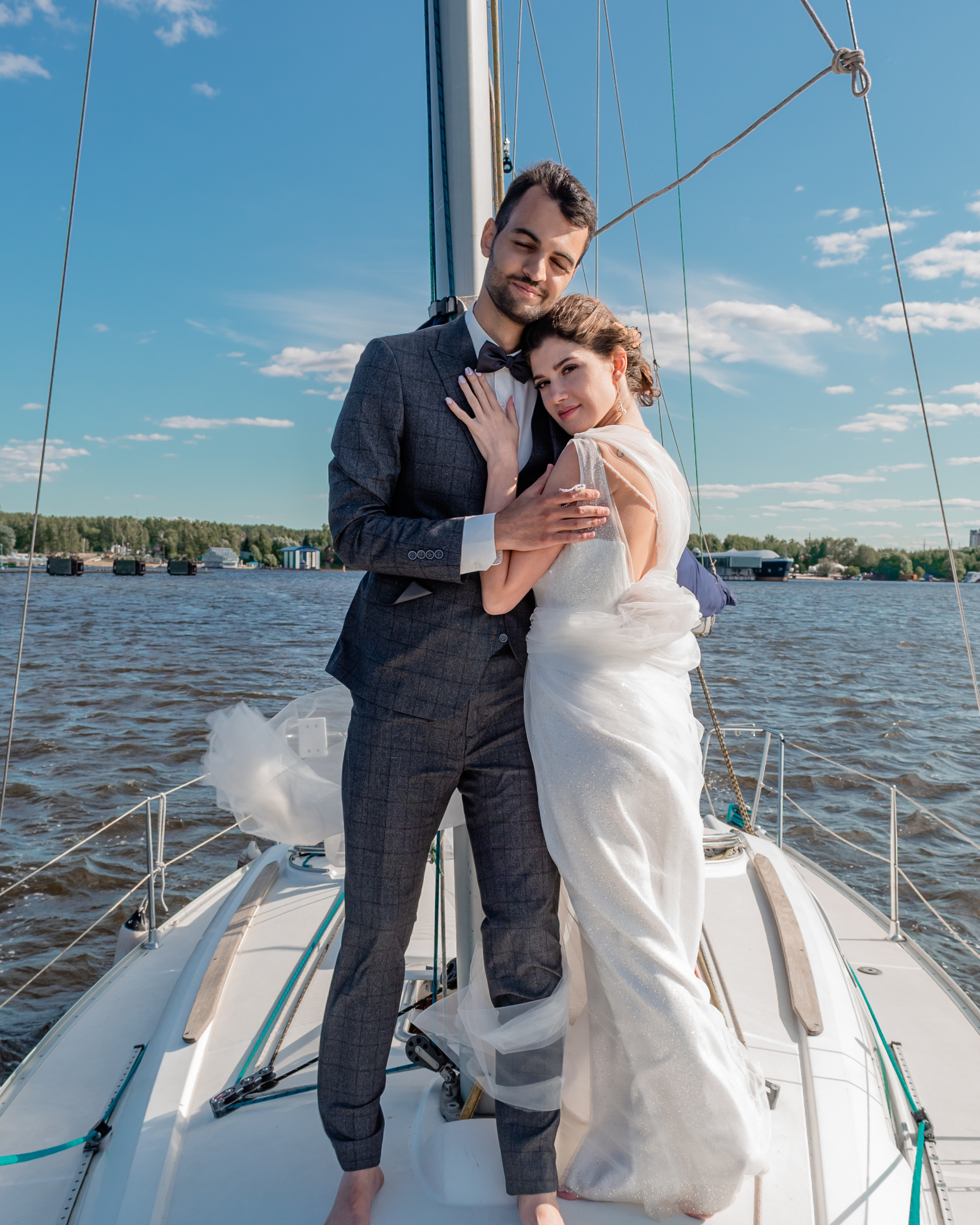 Прогулка на яхте, Москва-Сити