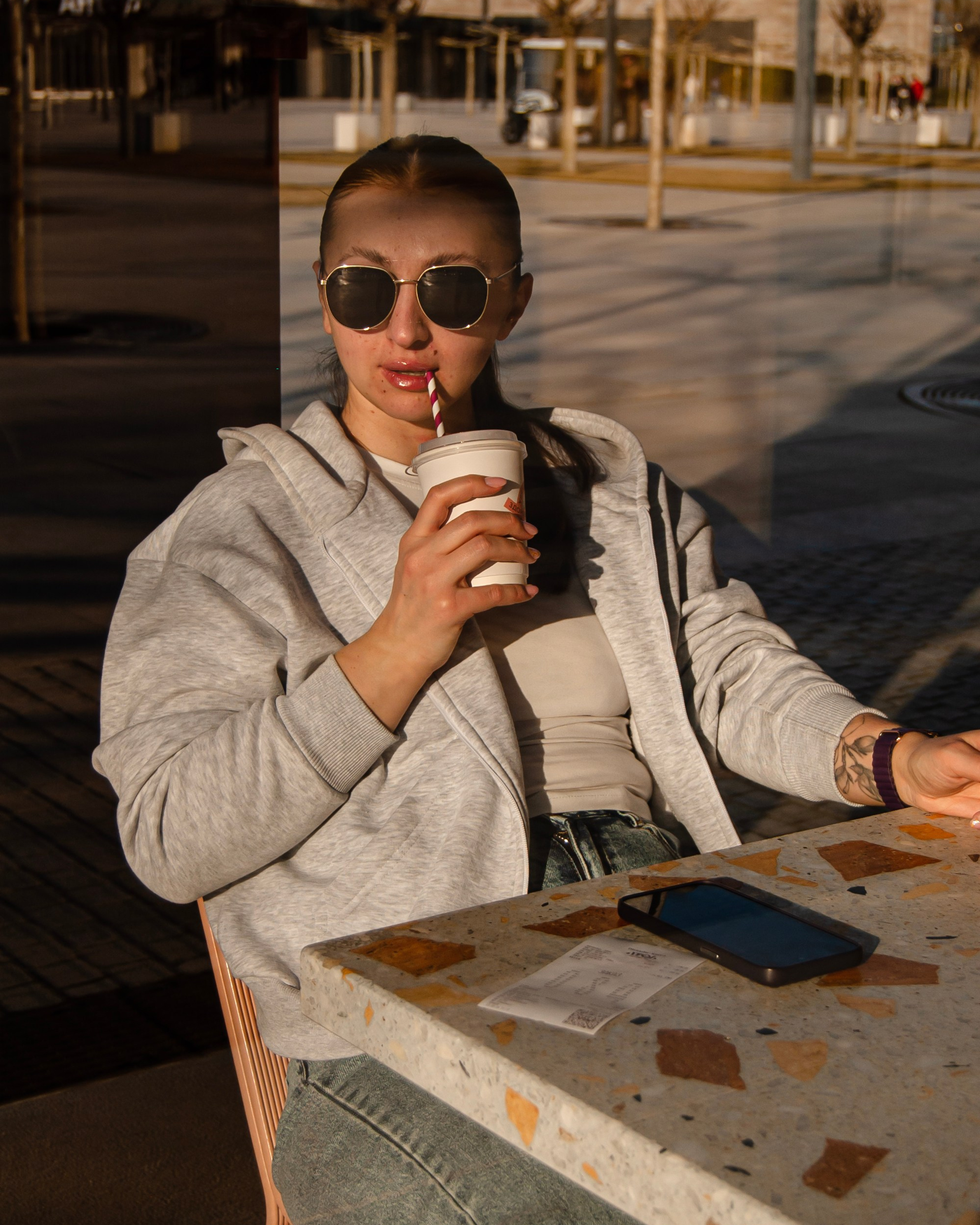 Портретная фотосессия для Леры в парке Галицкого в Краснодаре