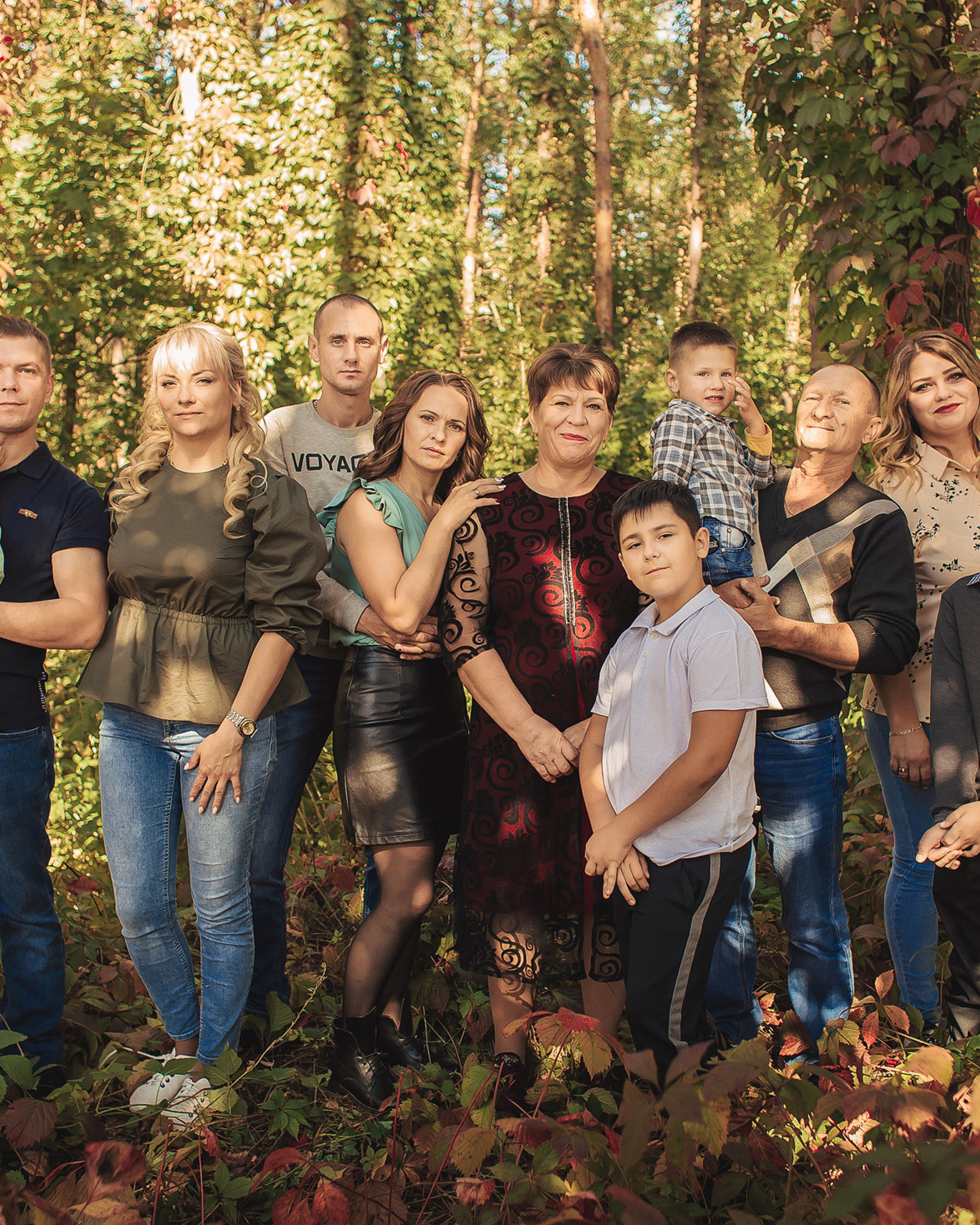 Большая семья