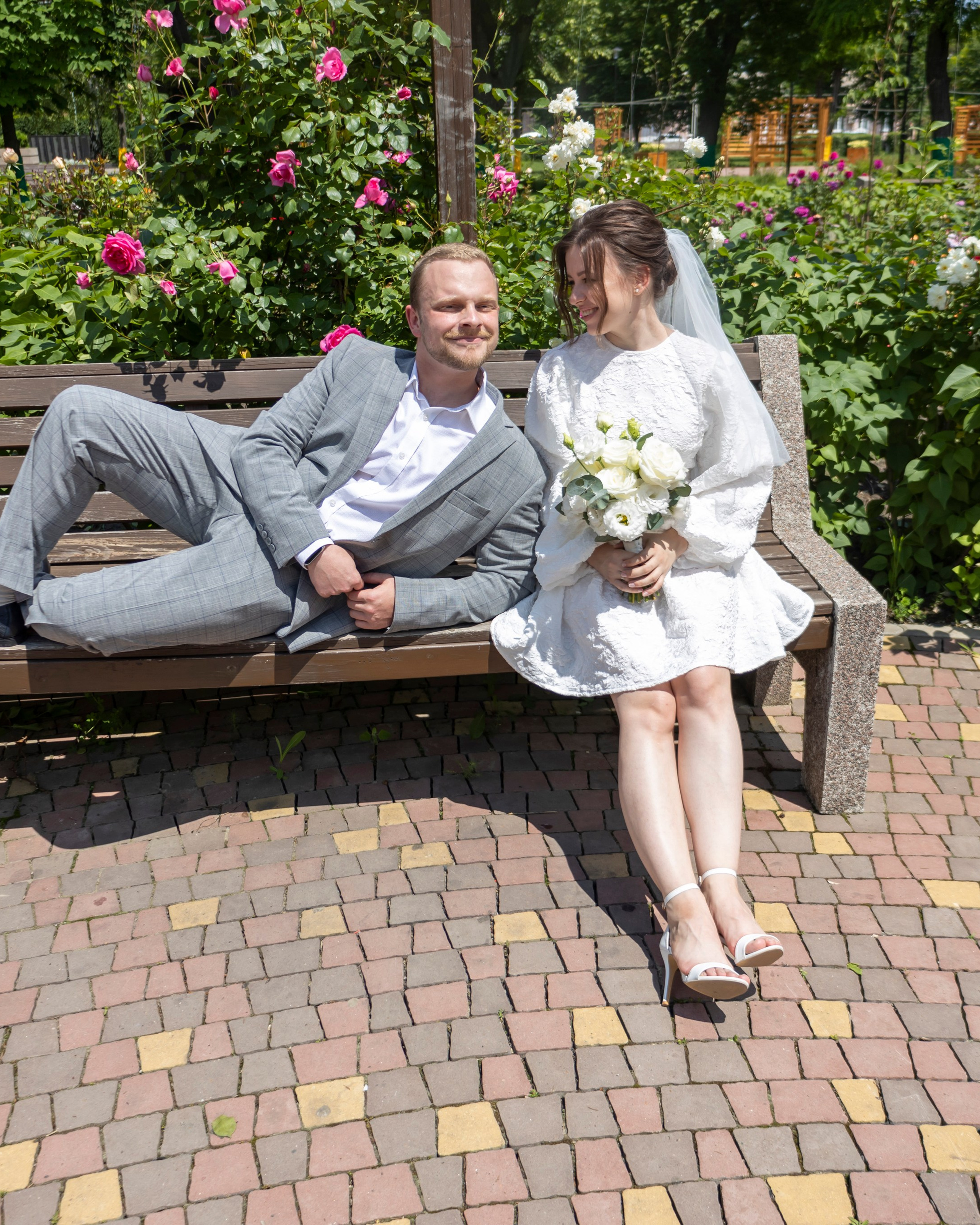 Елизавета и Павел. Свадебные «живые» фото с прогулки. г. Новошахтинск