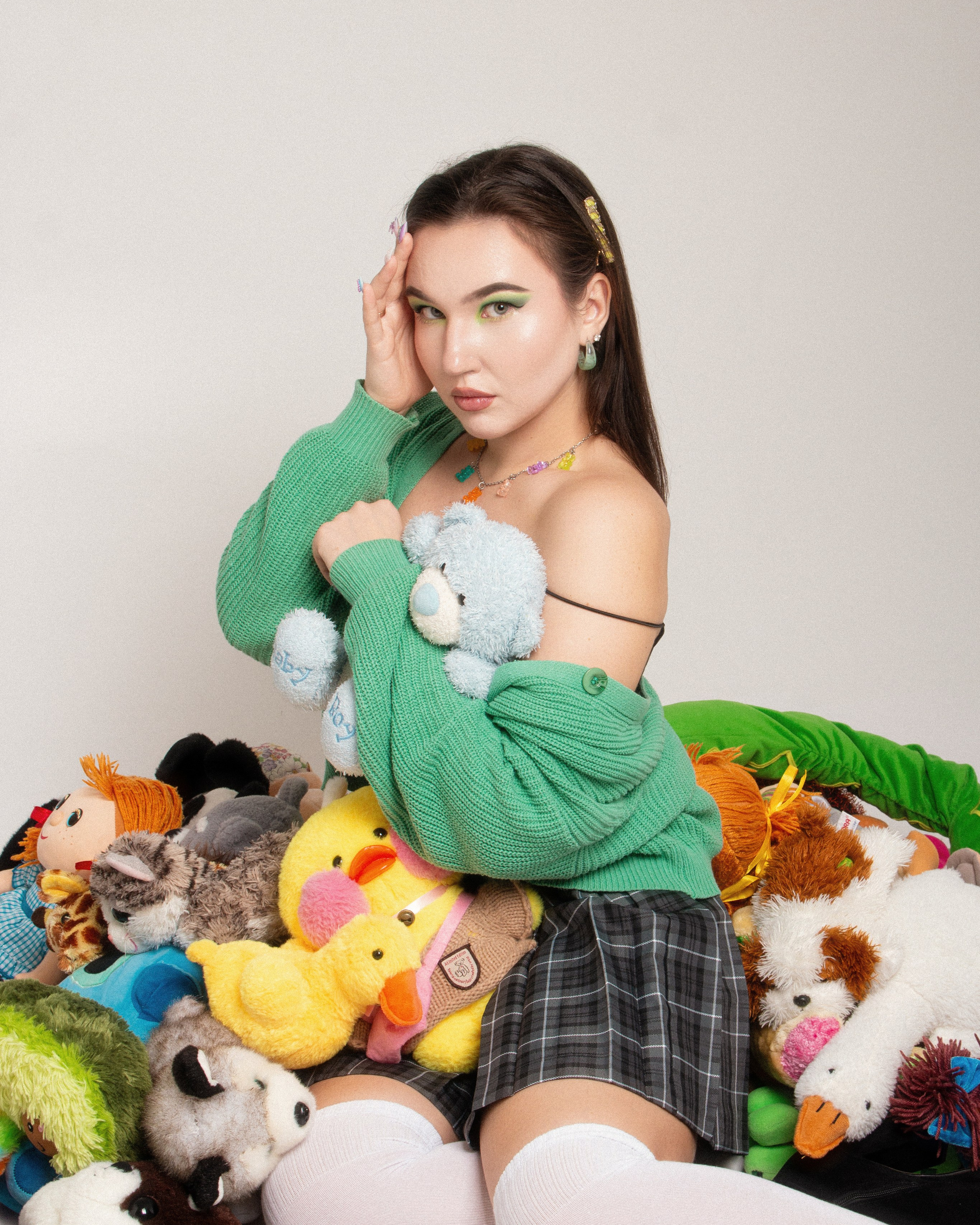 Настя, юность и мягкие игрушки