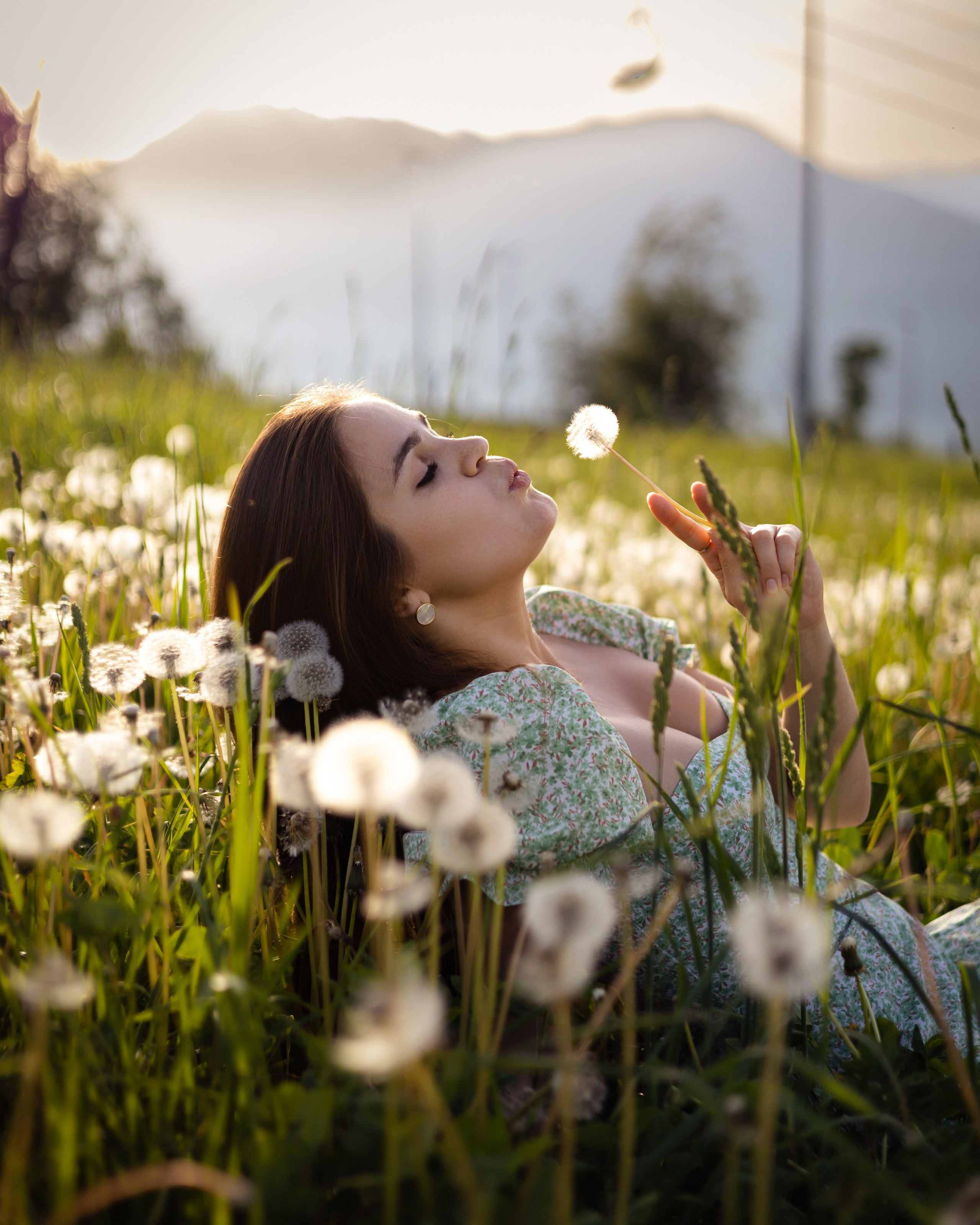 Съемка на горах