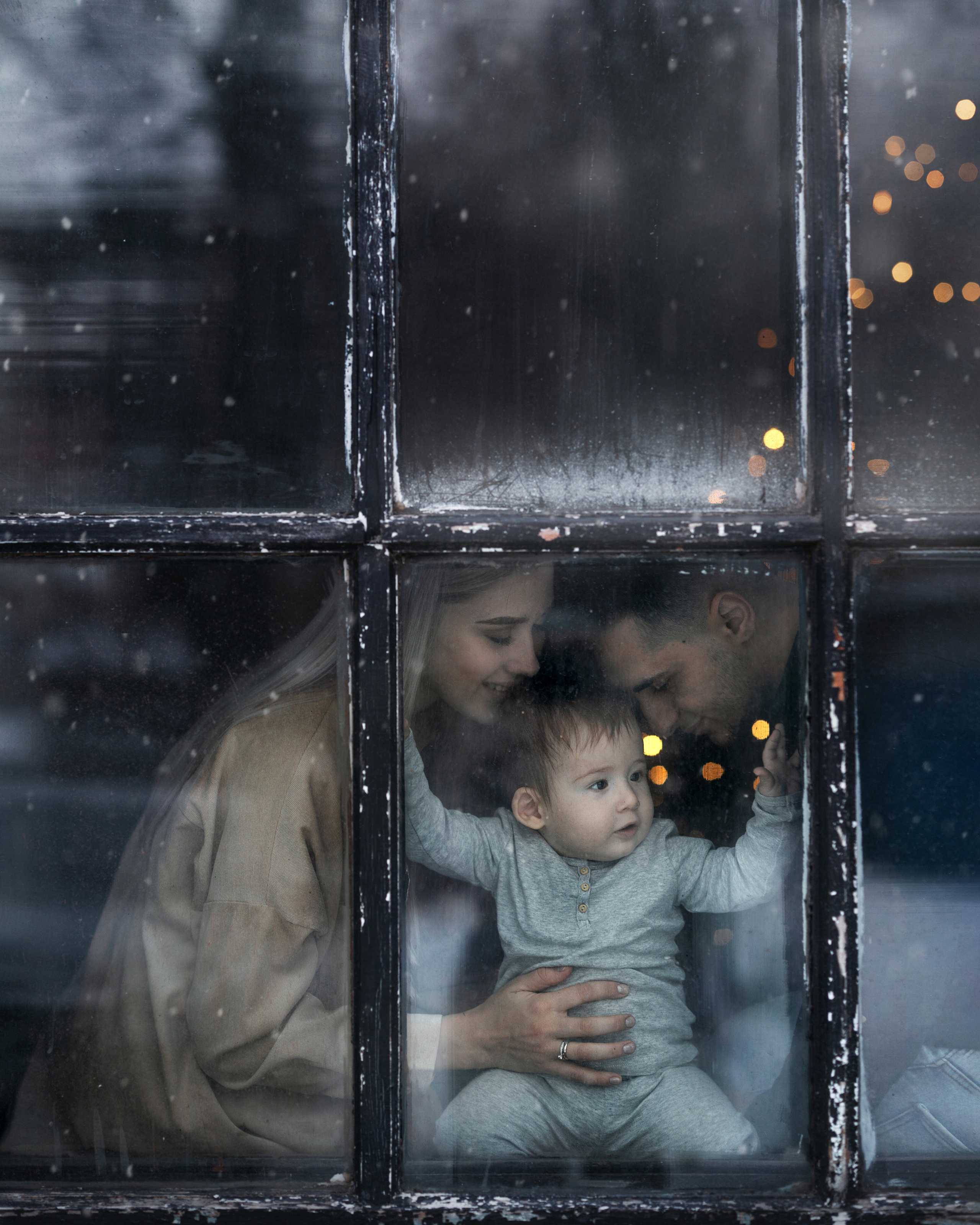 Новый год втроем. Фотостудия Бронкс. Зал Морис.