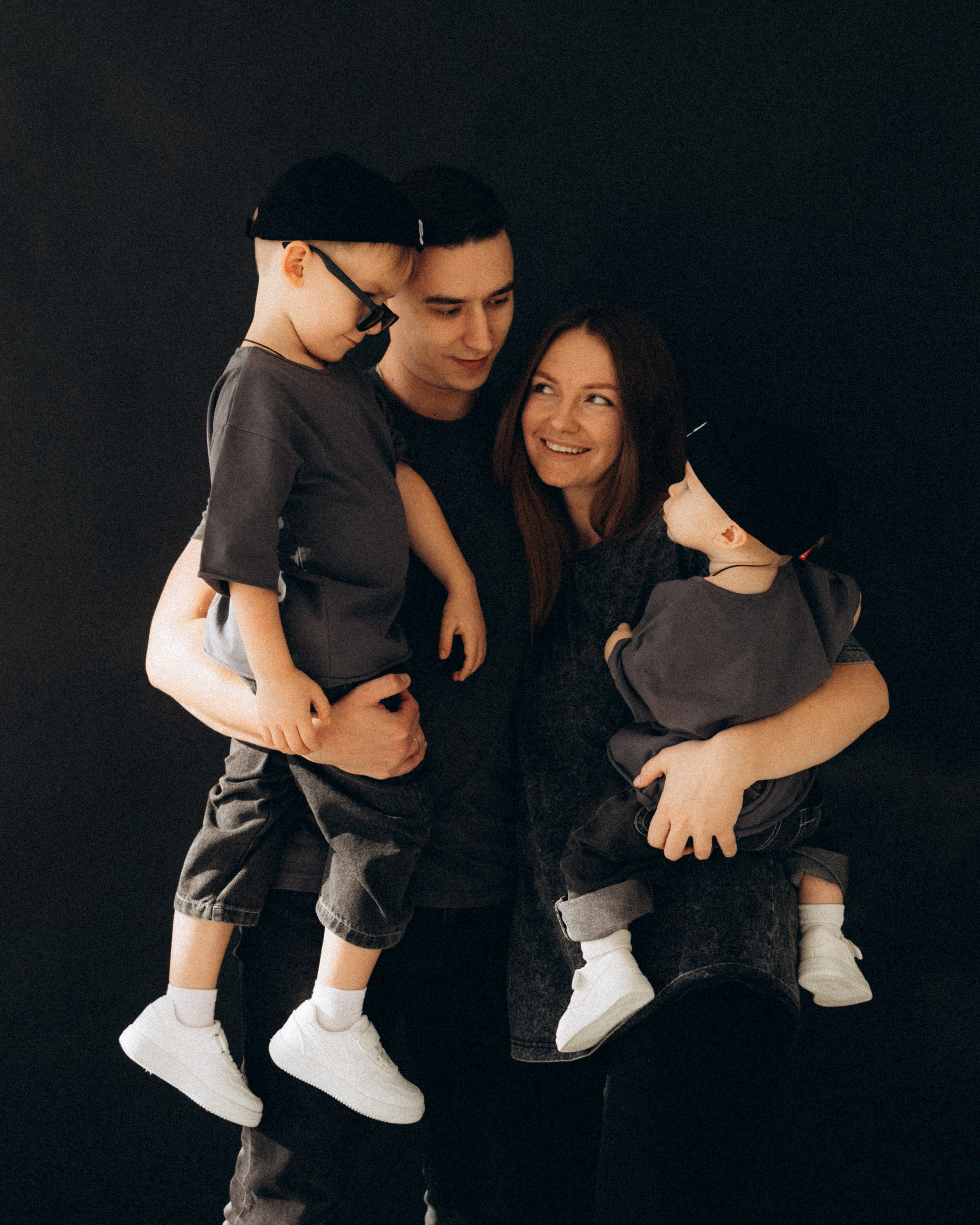 Ксюша, Саша, Тимоша и Мирон