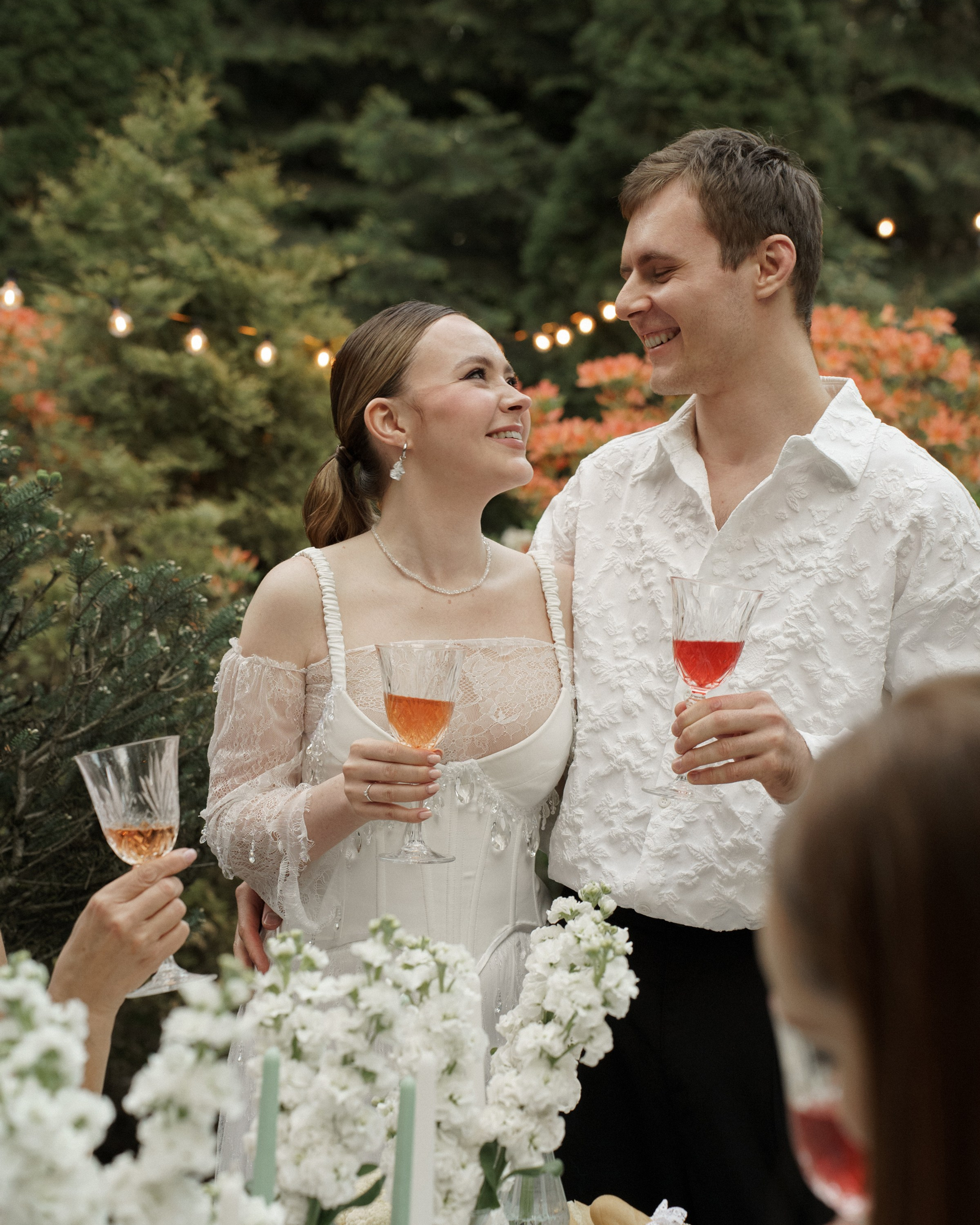 Даша и Даня загородный дом камерная свадьба