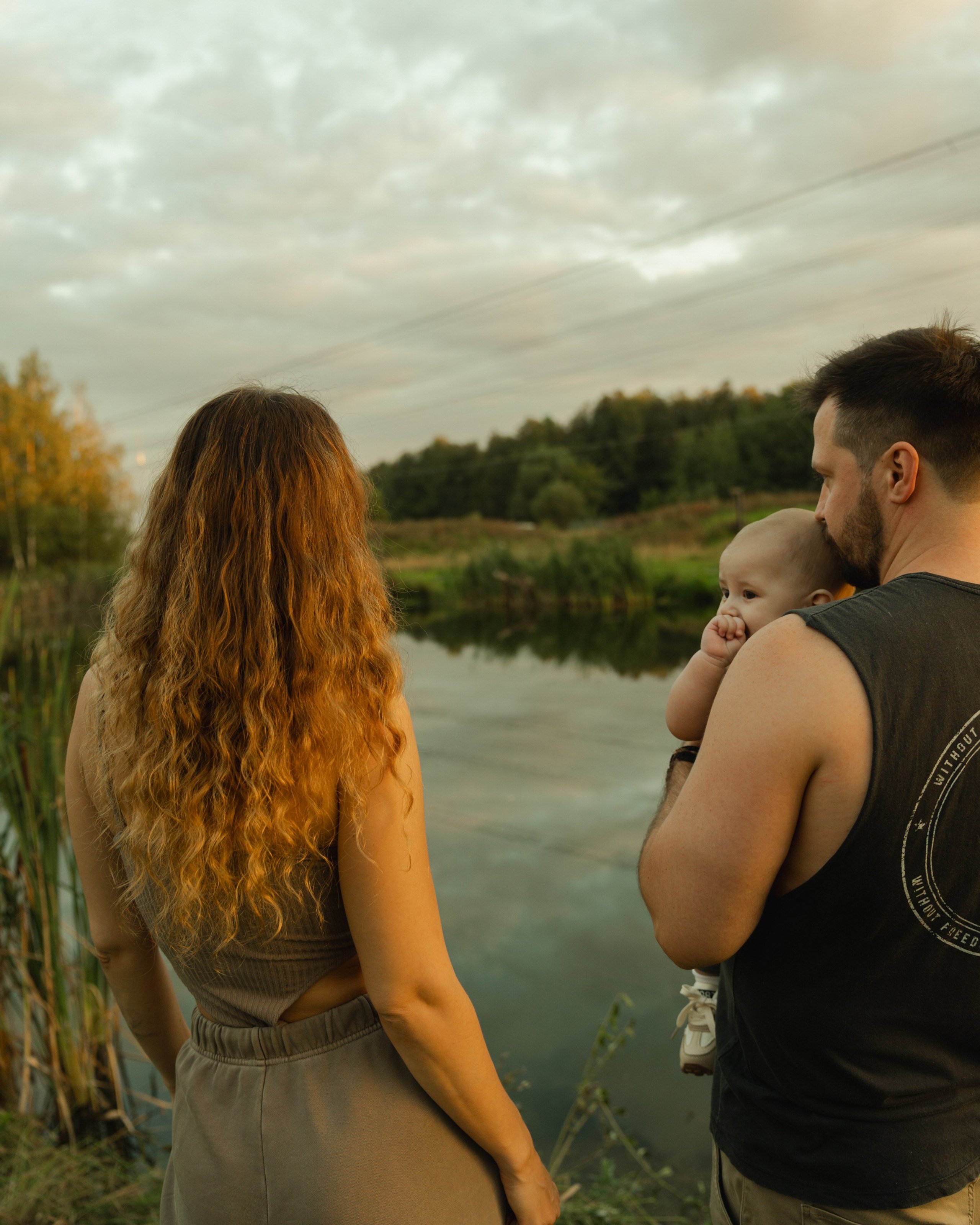 Валя, Вова и&nbsp;Максим сентябрьская прогулка