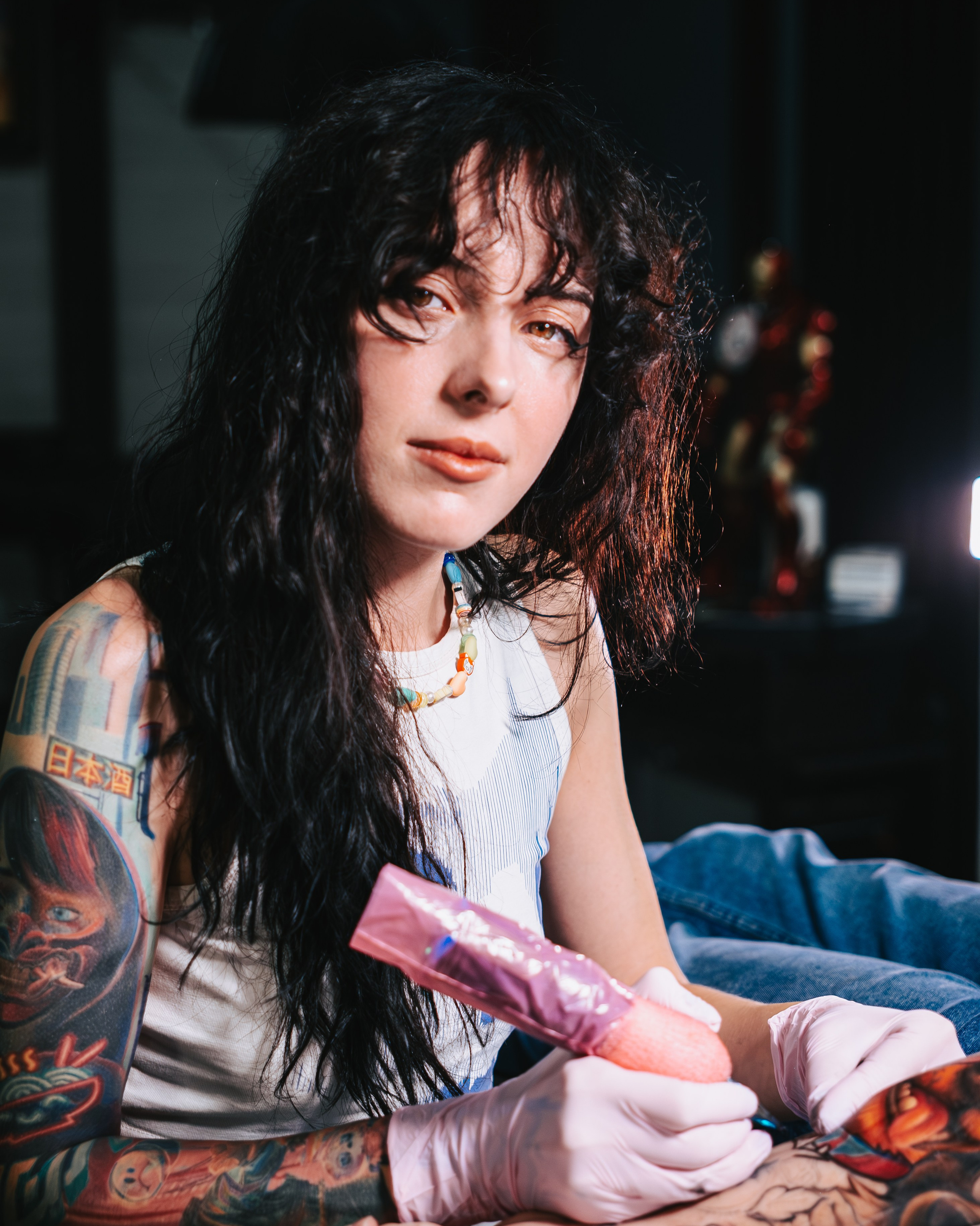 Съемка для личного бренда Kolesnikova Tattoo