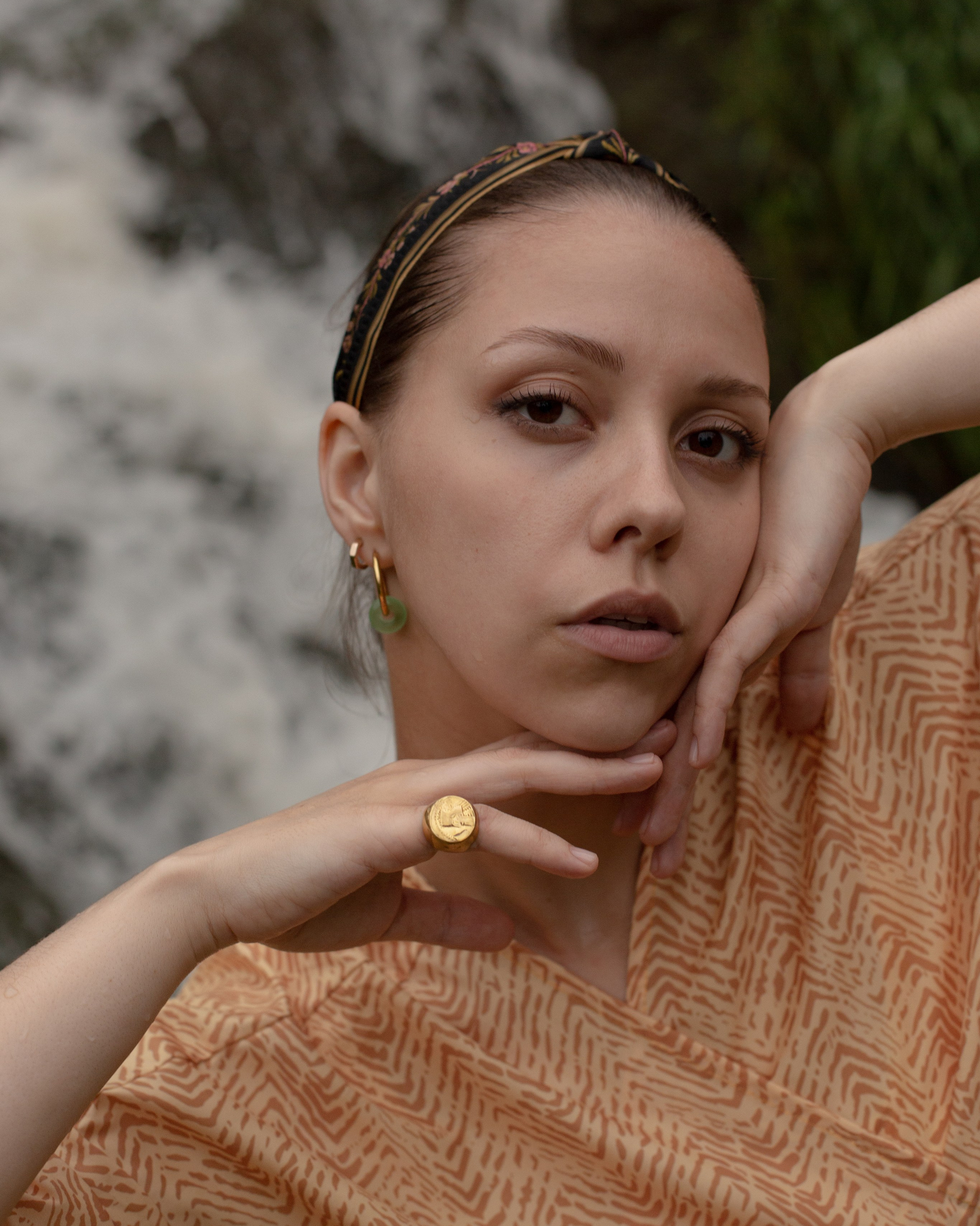 Портретная фотосессия на водопадах