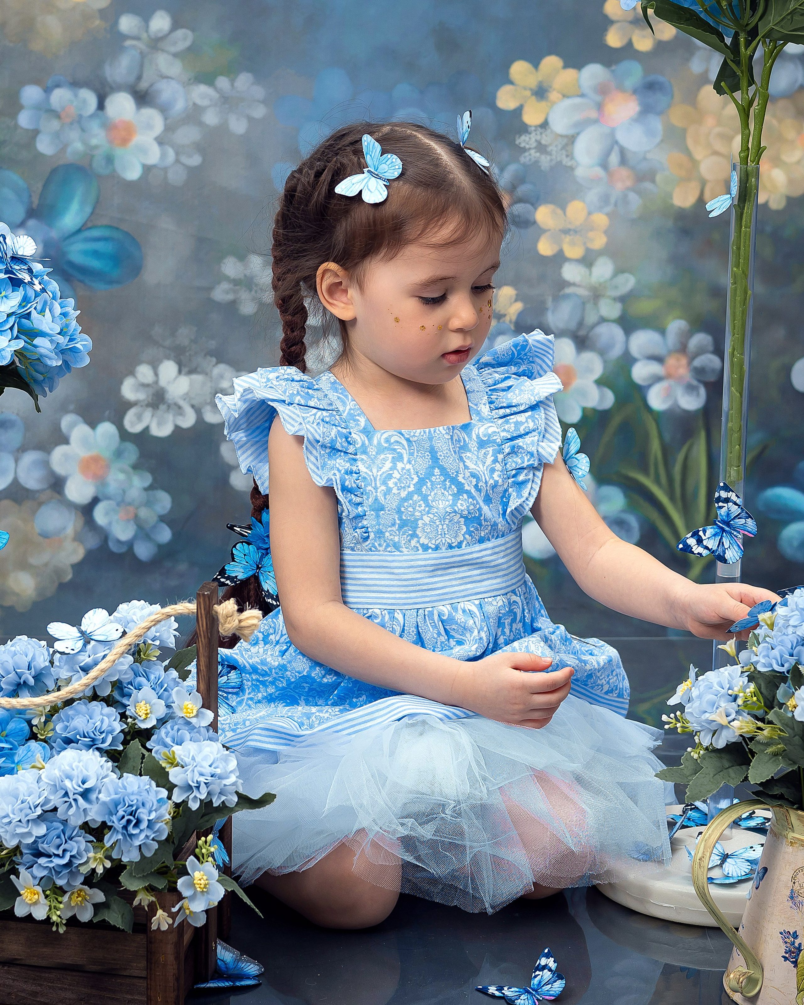 Детская фотосессия «НЕБЕСНЫЕ БАБОЧКИ»