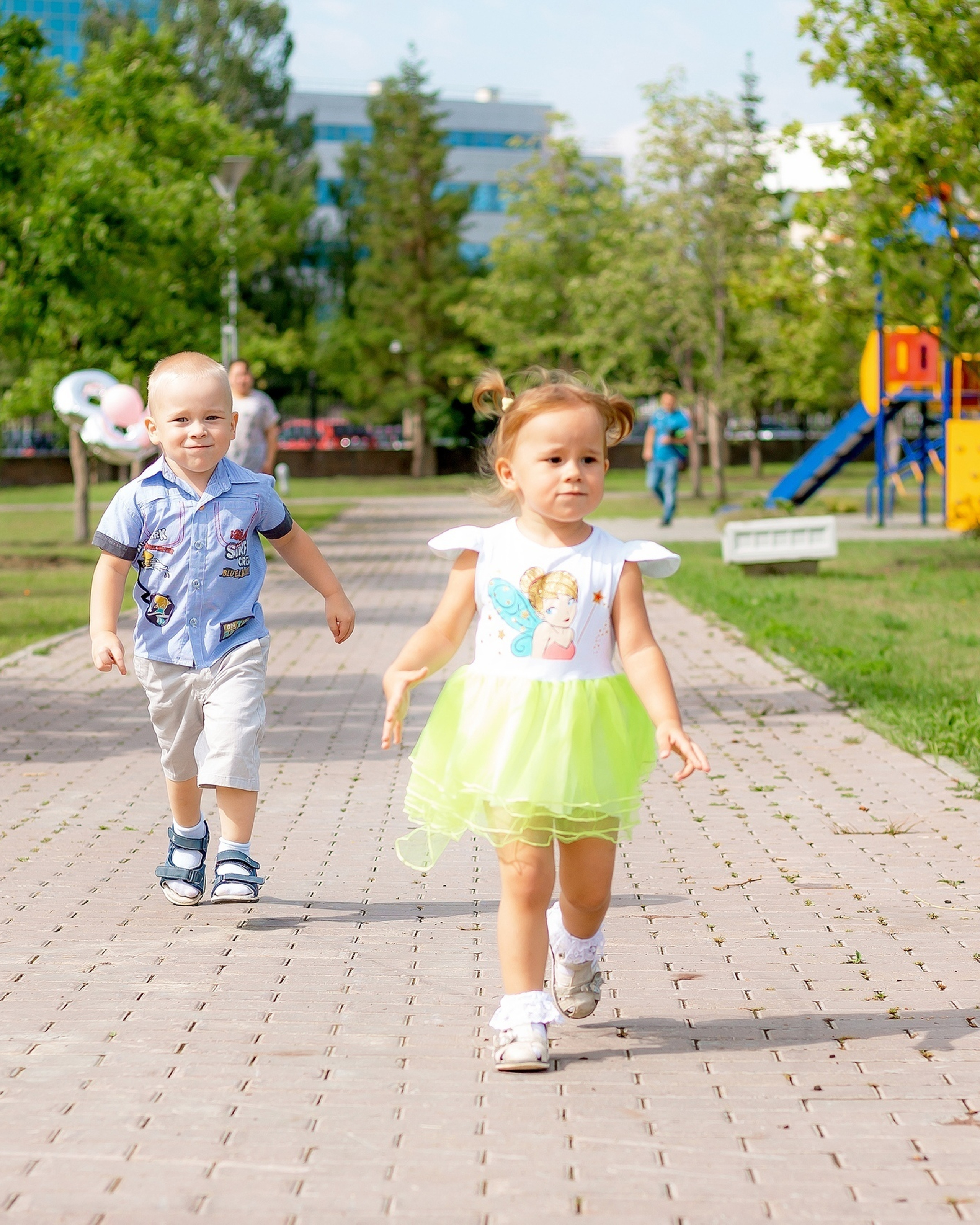 Фотосессия детей на природе