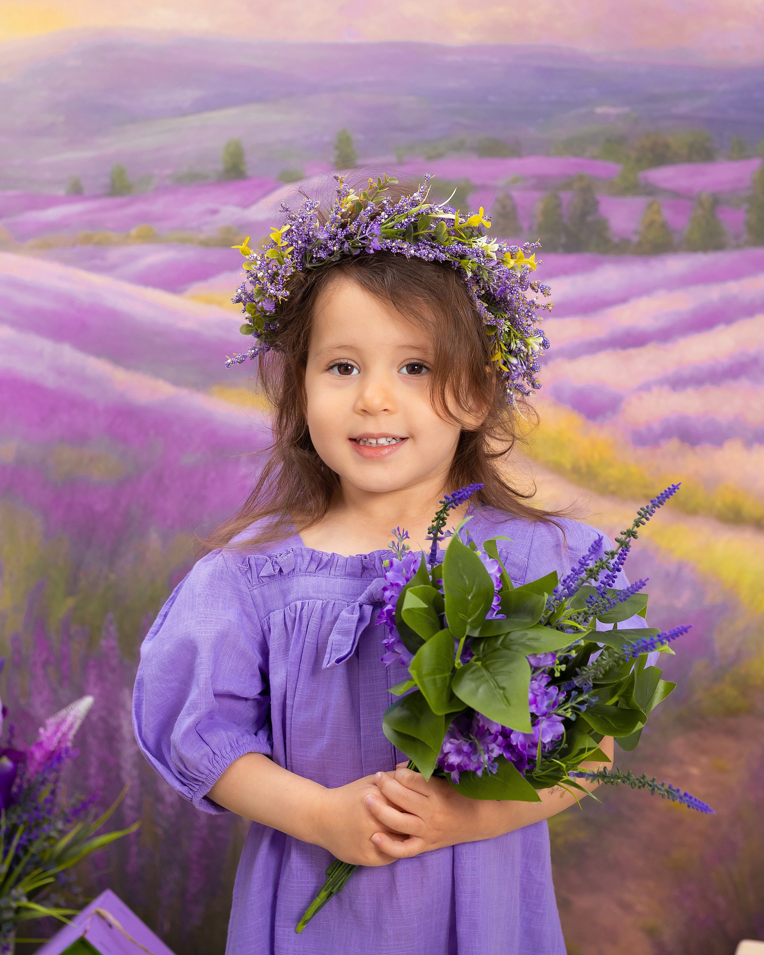 Детская фотосессия ЛАВАНДА