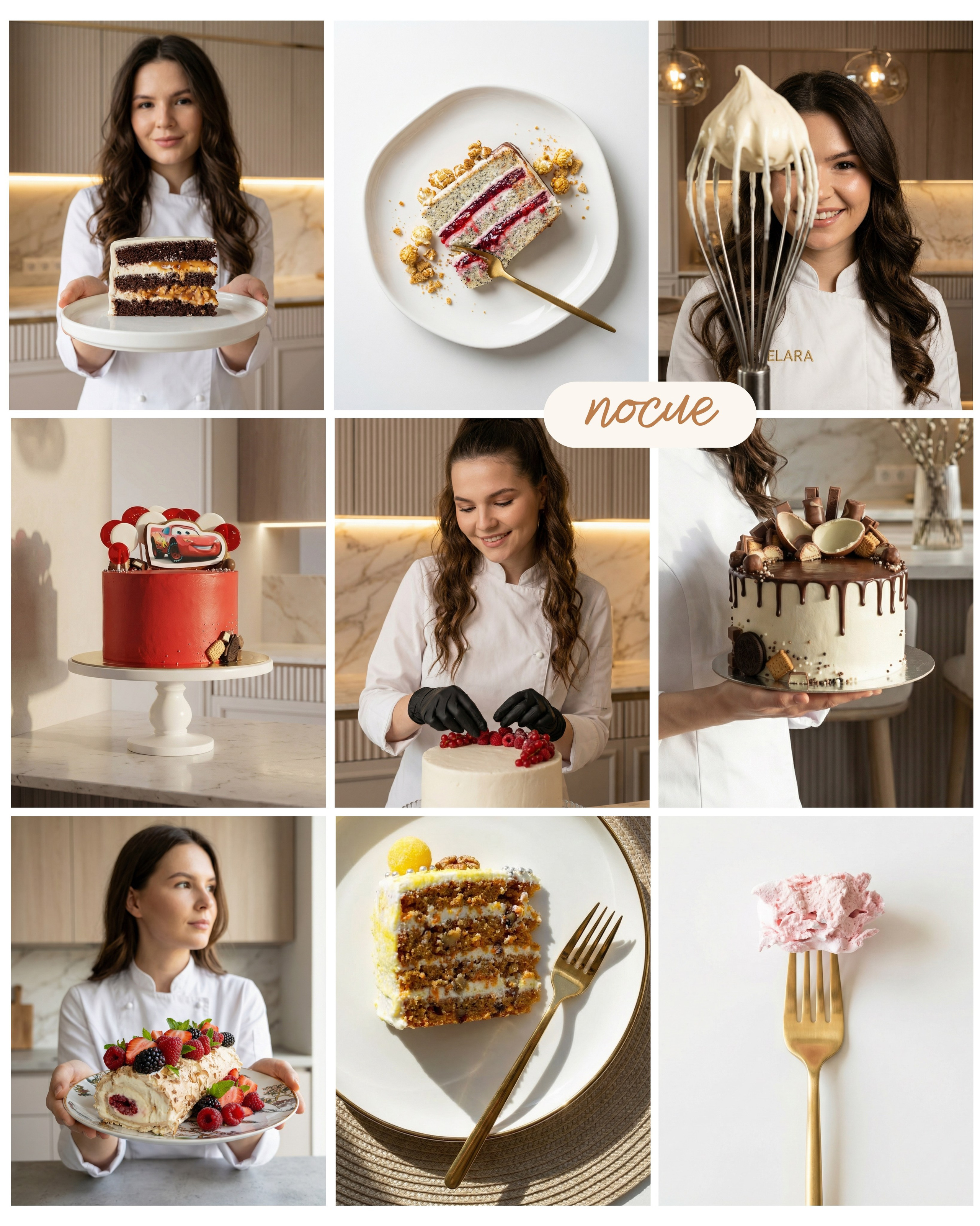 Доработка фото для блога кондитера