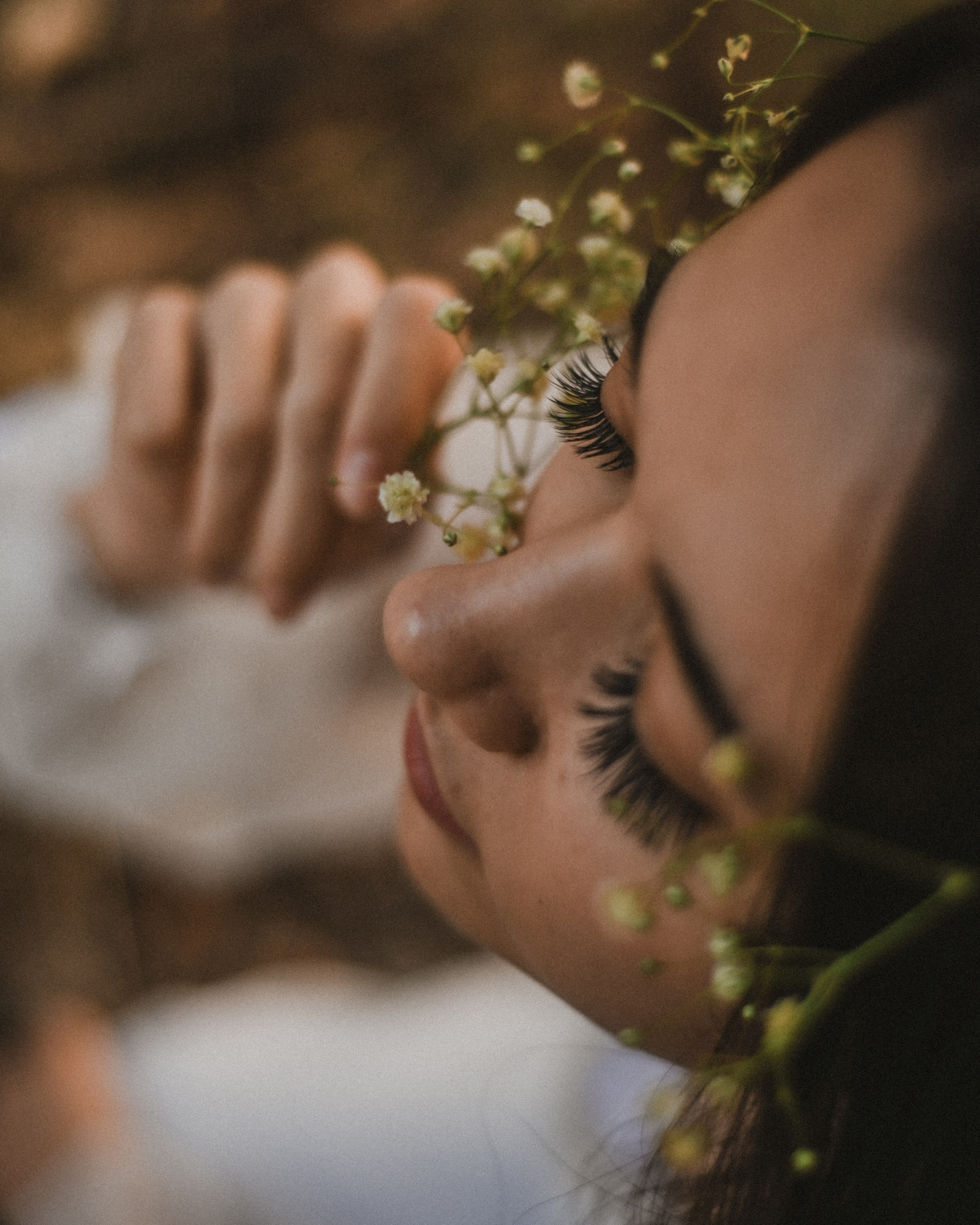 Съемка платьев на природе