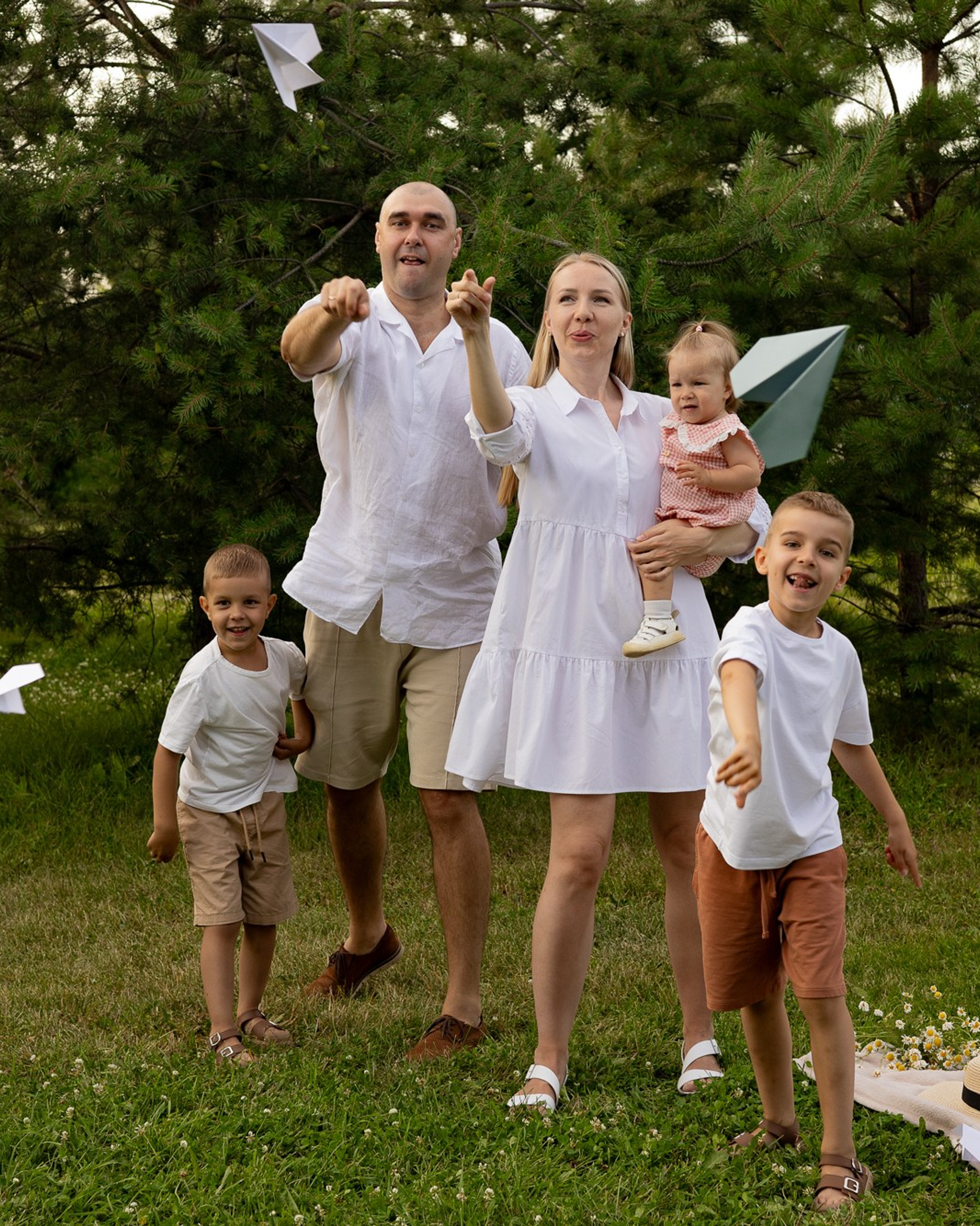 Семейная фотосессия в парке