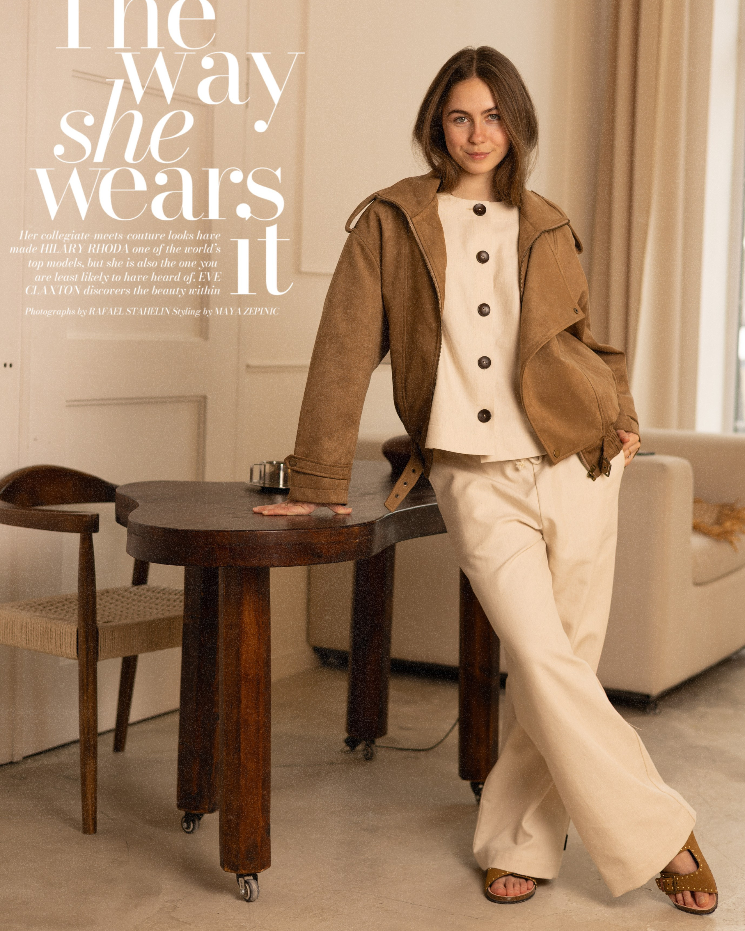 Сьемки бренда одежы