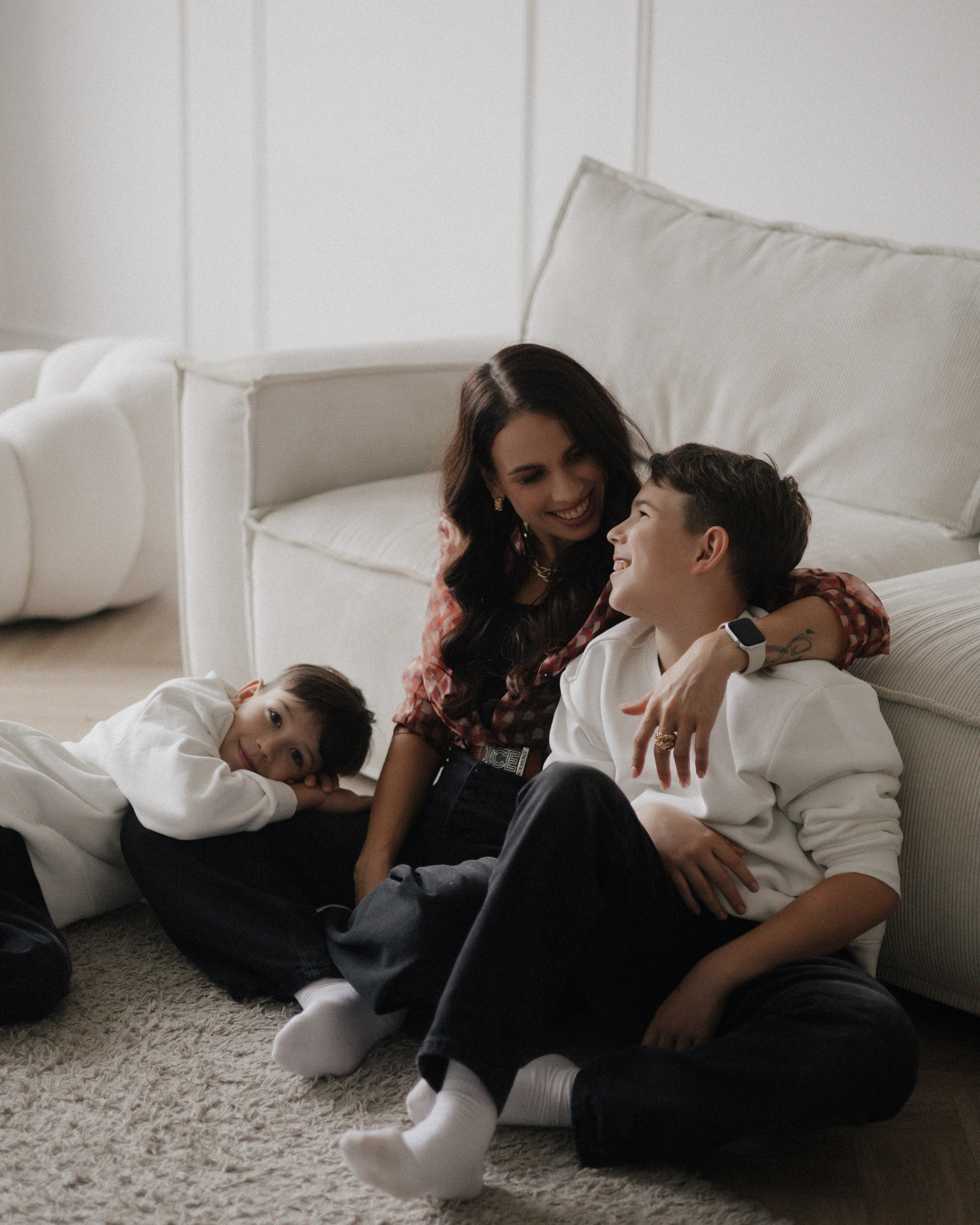 Фотосессия с сыновьями