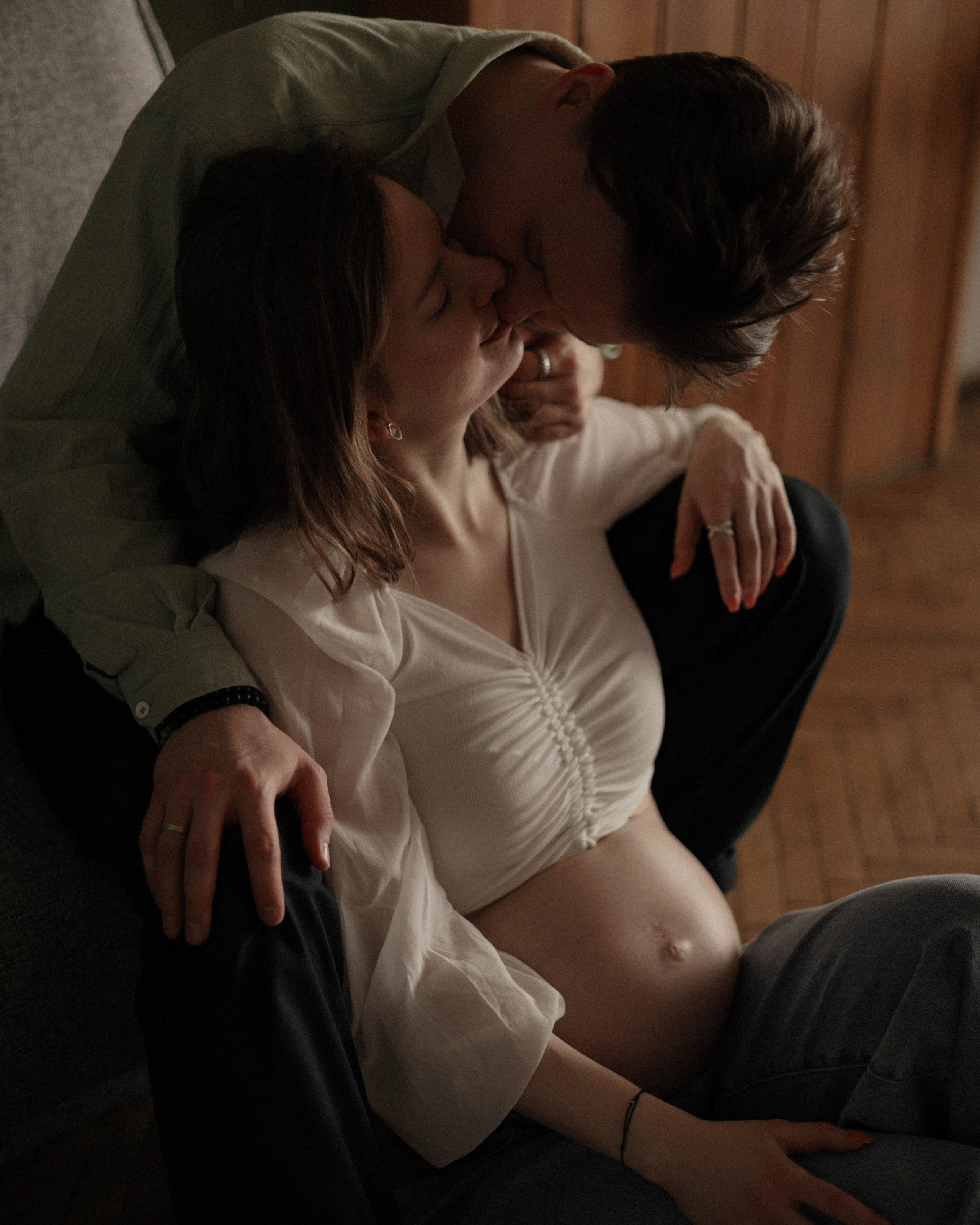 Беременная фотосессия