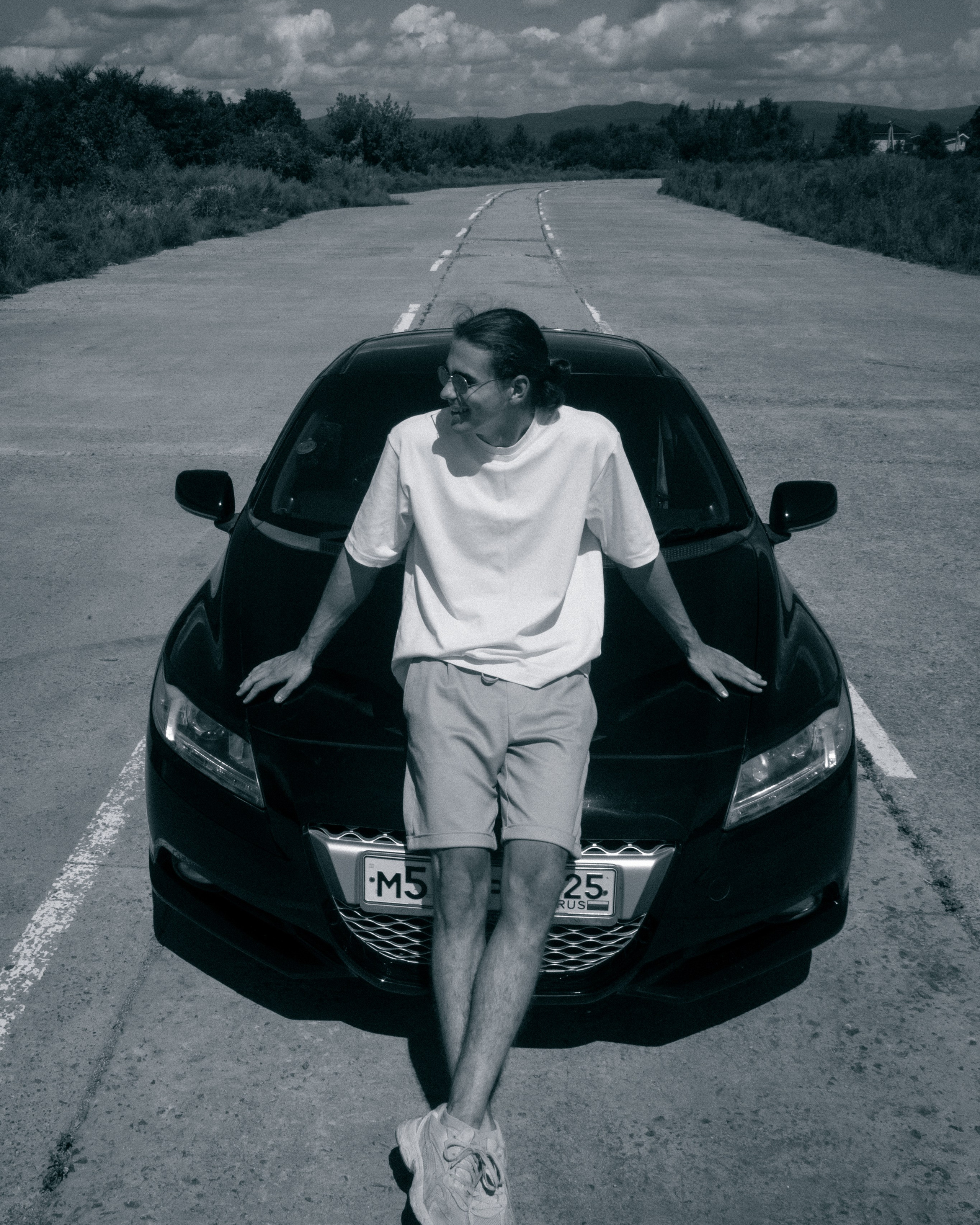 Съемка с Валерой на аэродроме