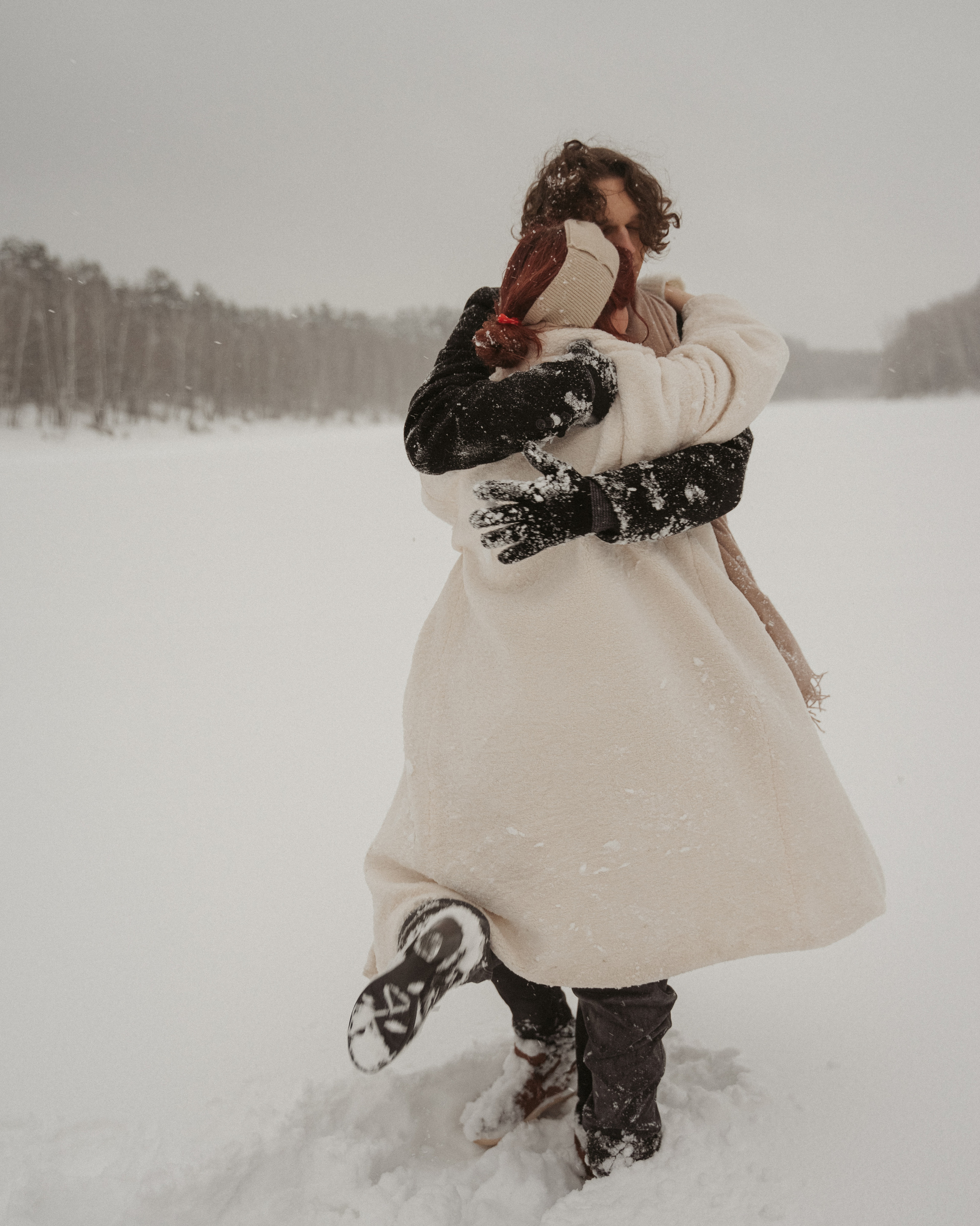 Волшебная история на зимнем озере