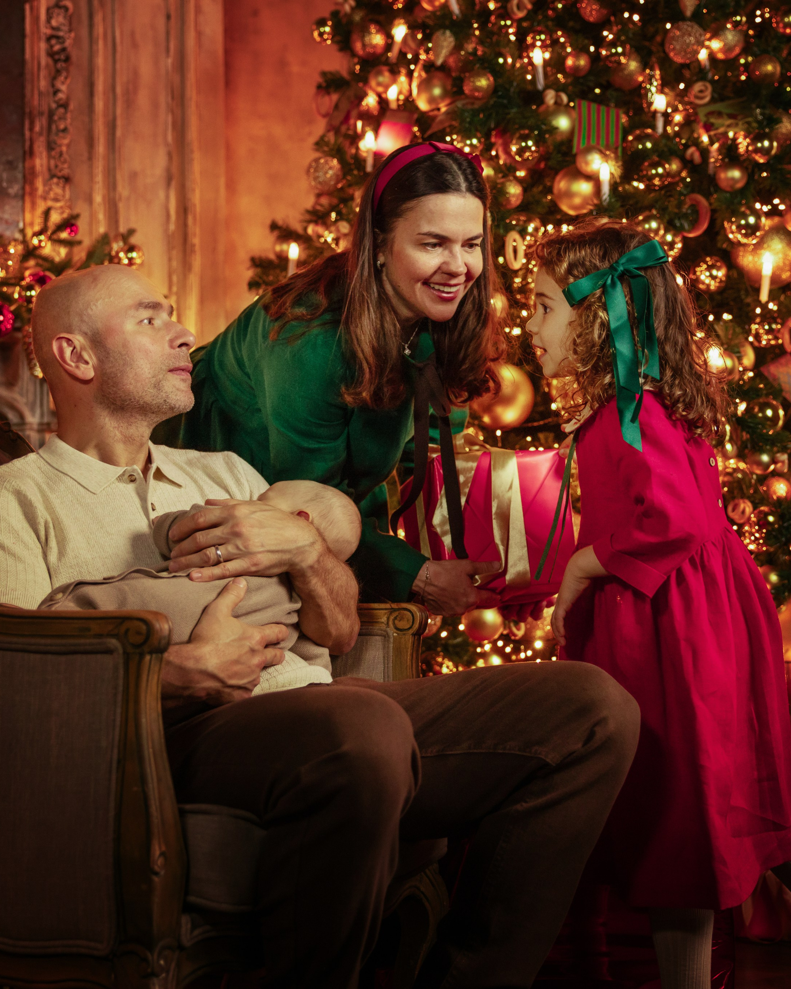 Новогодние семейные фотосессии