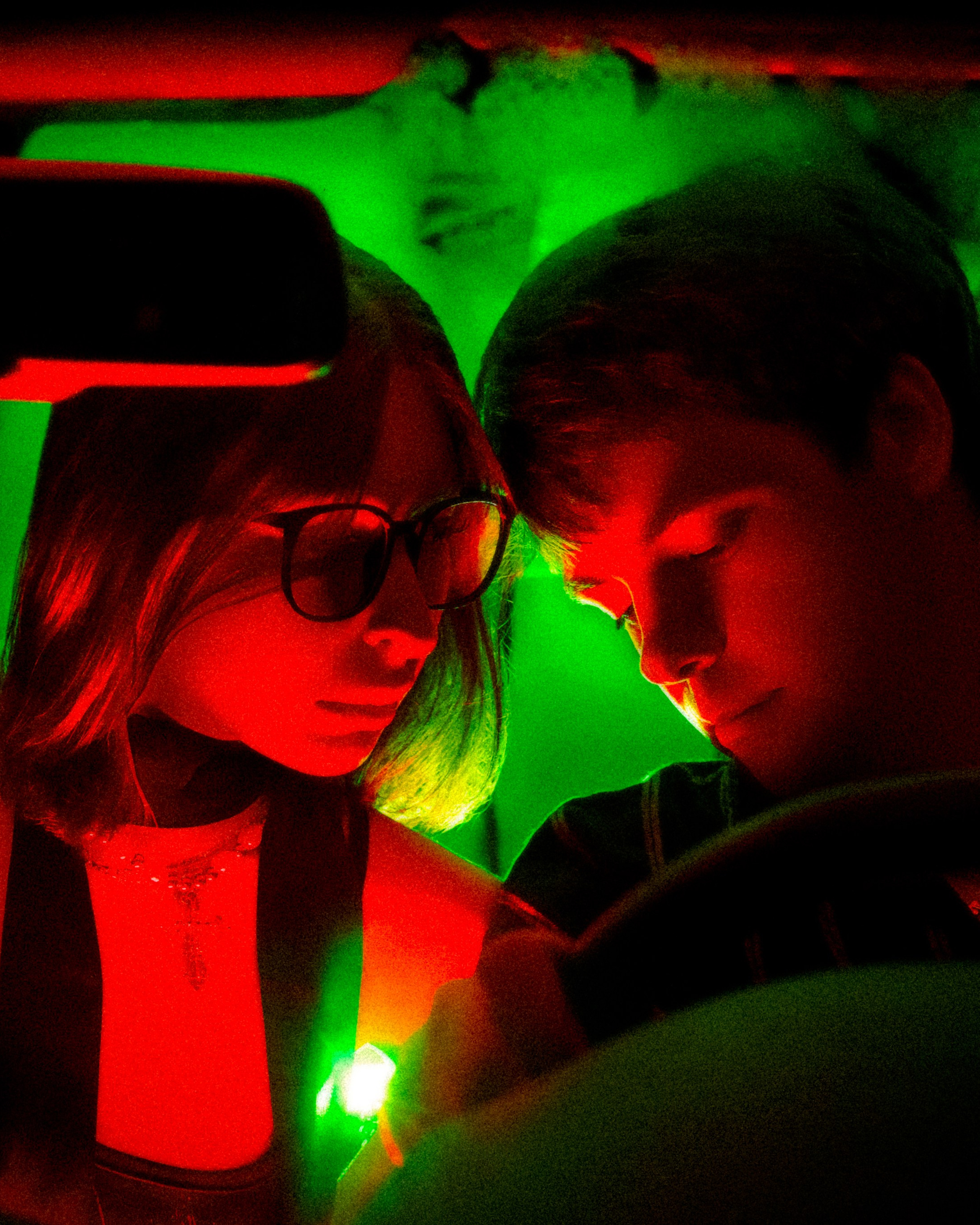 Couple in the car