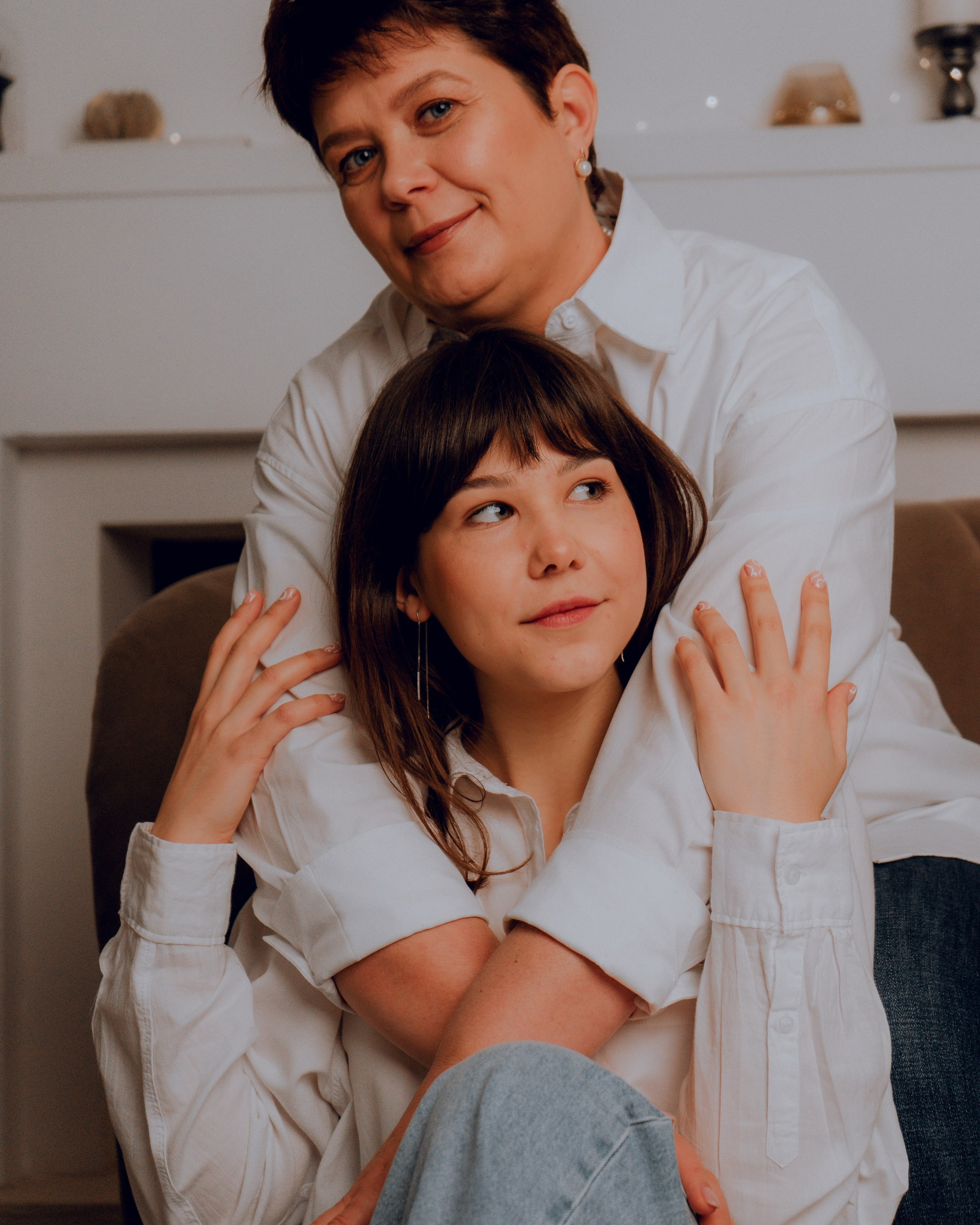 Мама и дочка