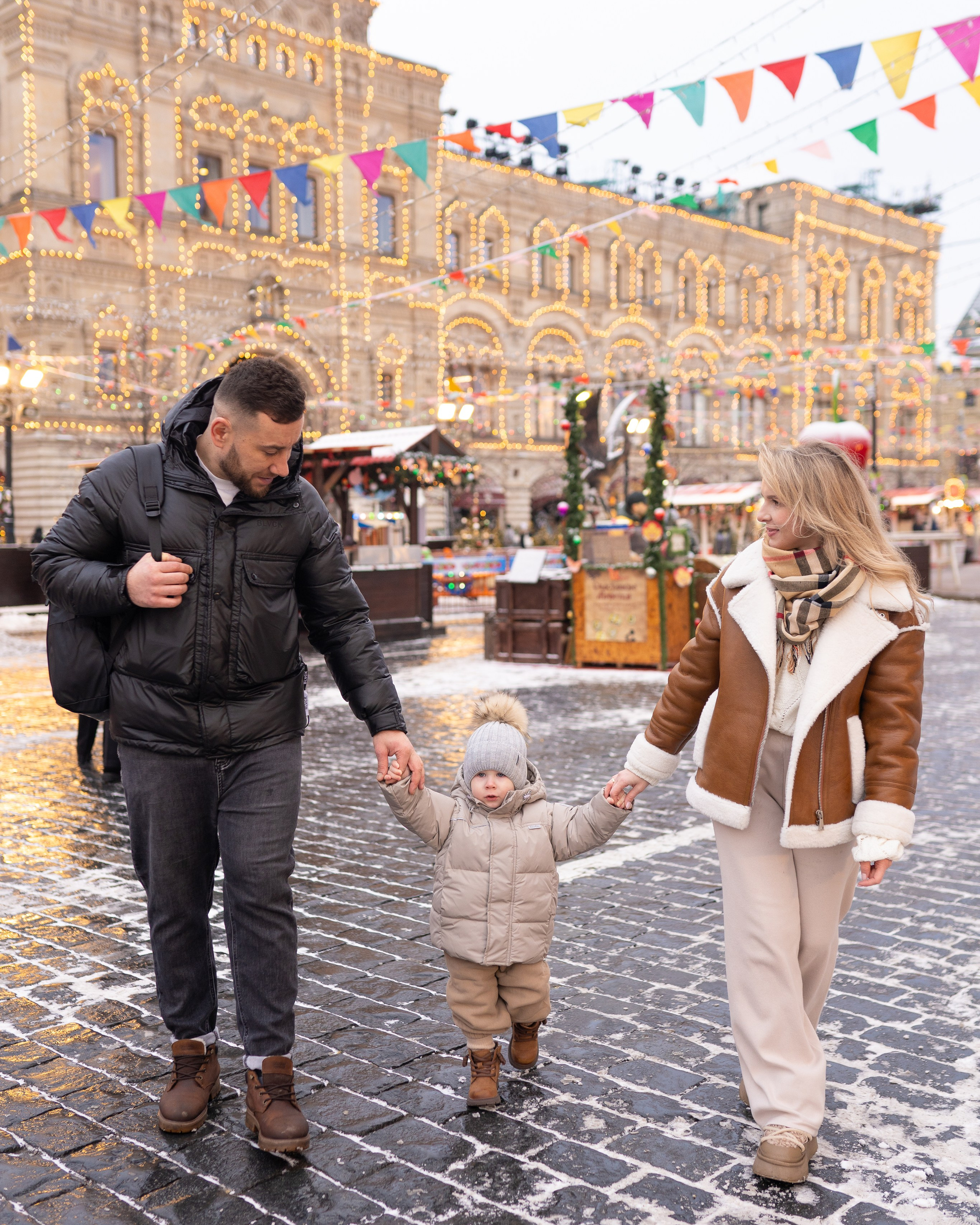 Павел, Егор и Наталия на ГУМ Ярмарке