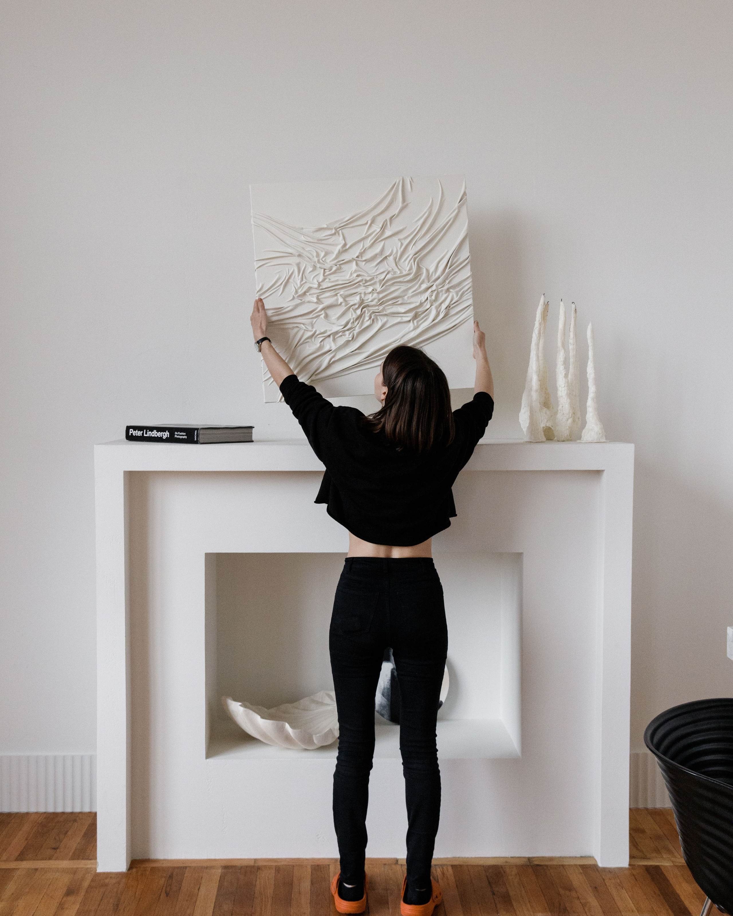 Съемка для сайта художницы