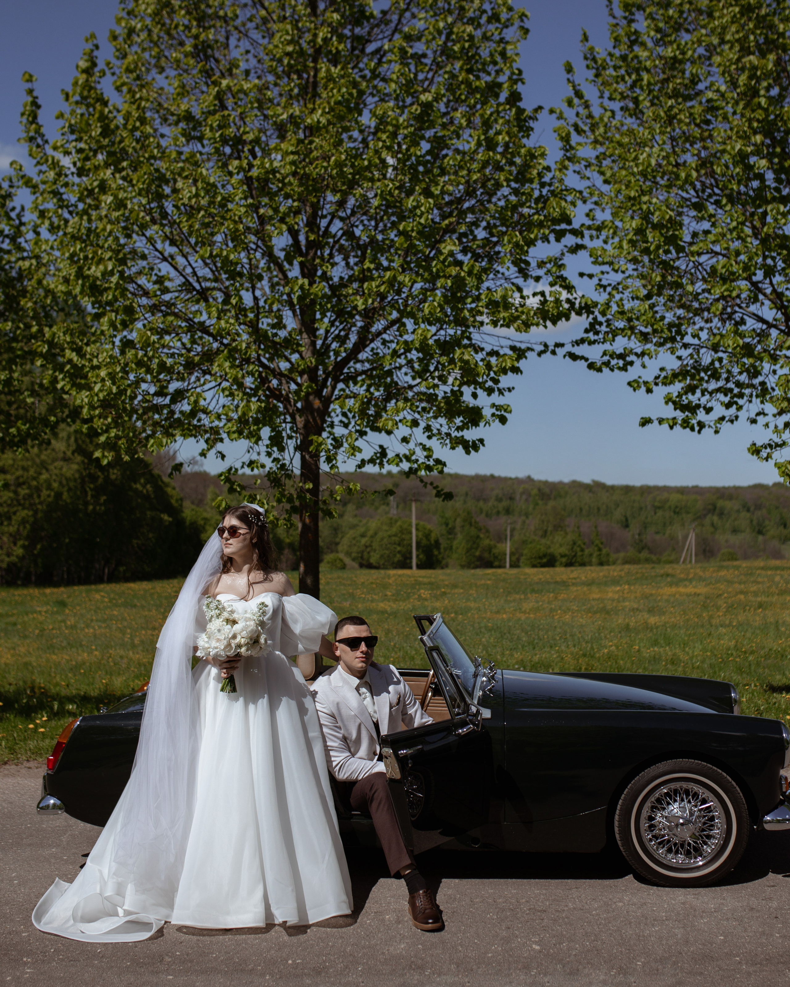 Уютная свадьба за городом в кругу самых близких