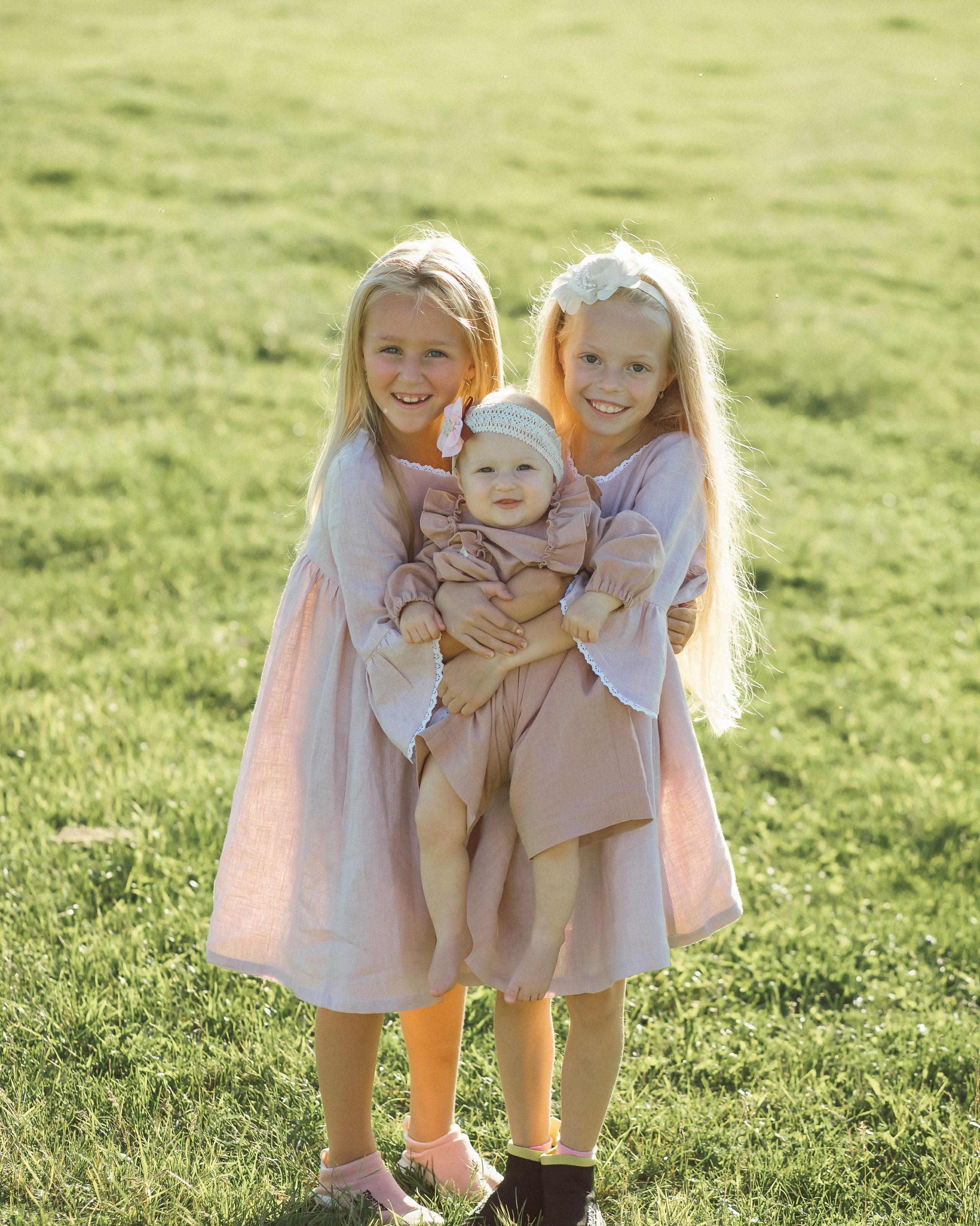 Семейная в полях