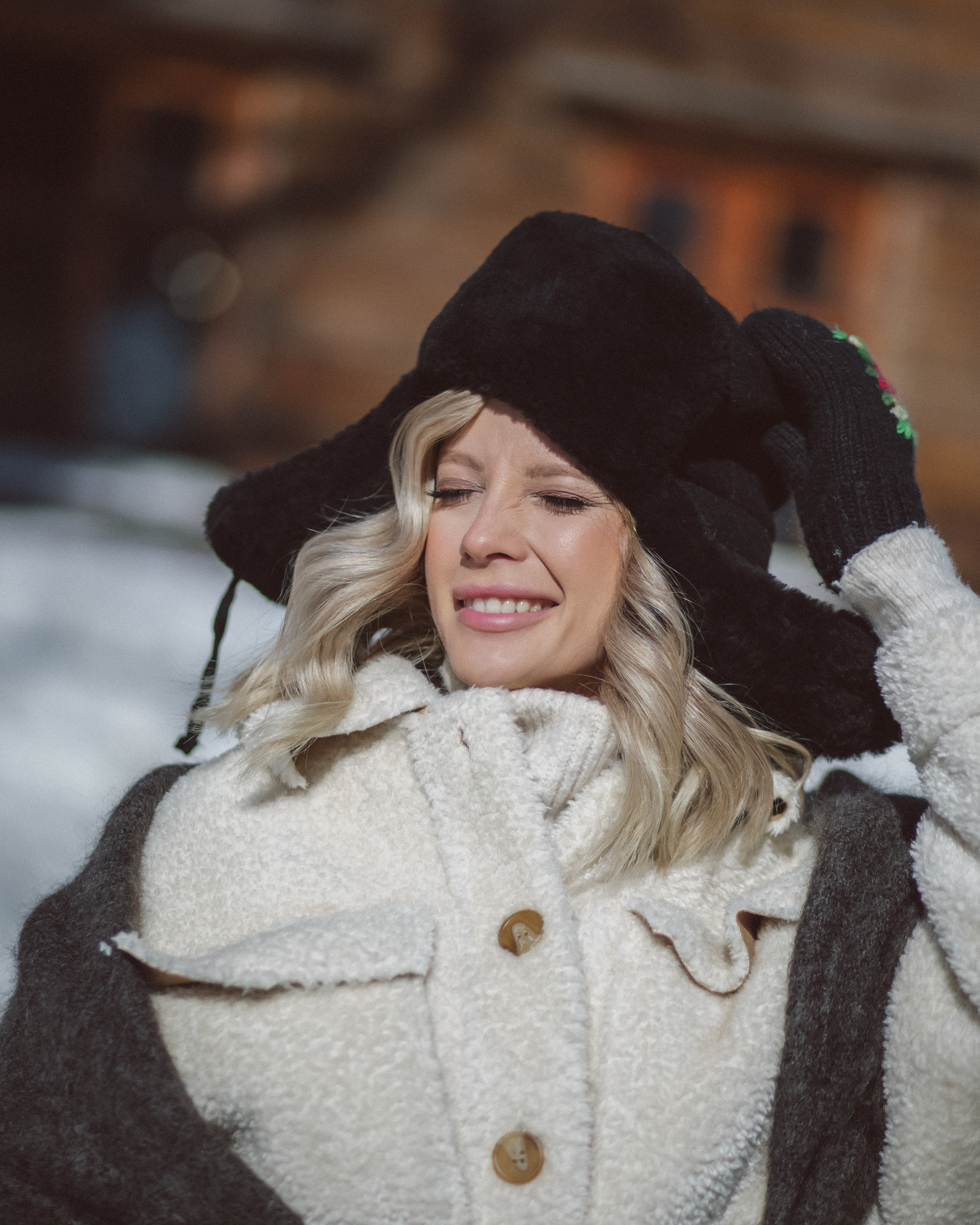 Татьяна — зимняя прогулка в ретро стиле