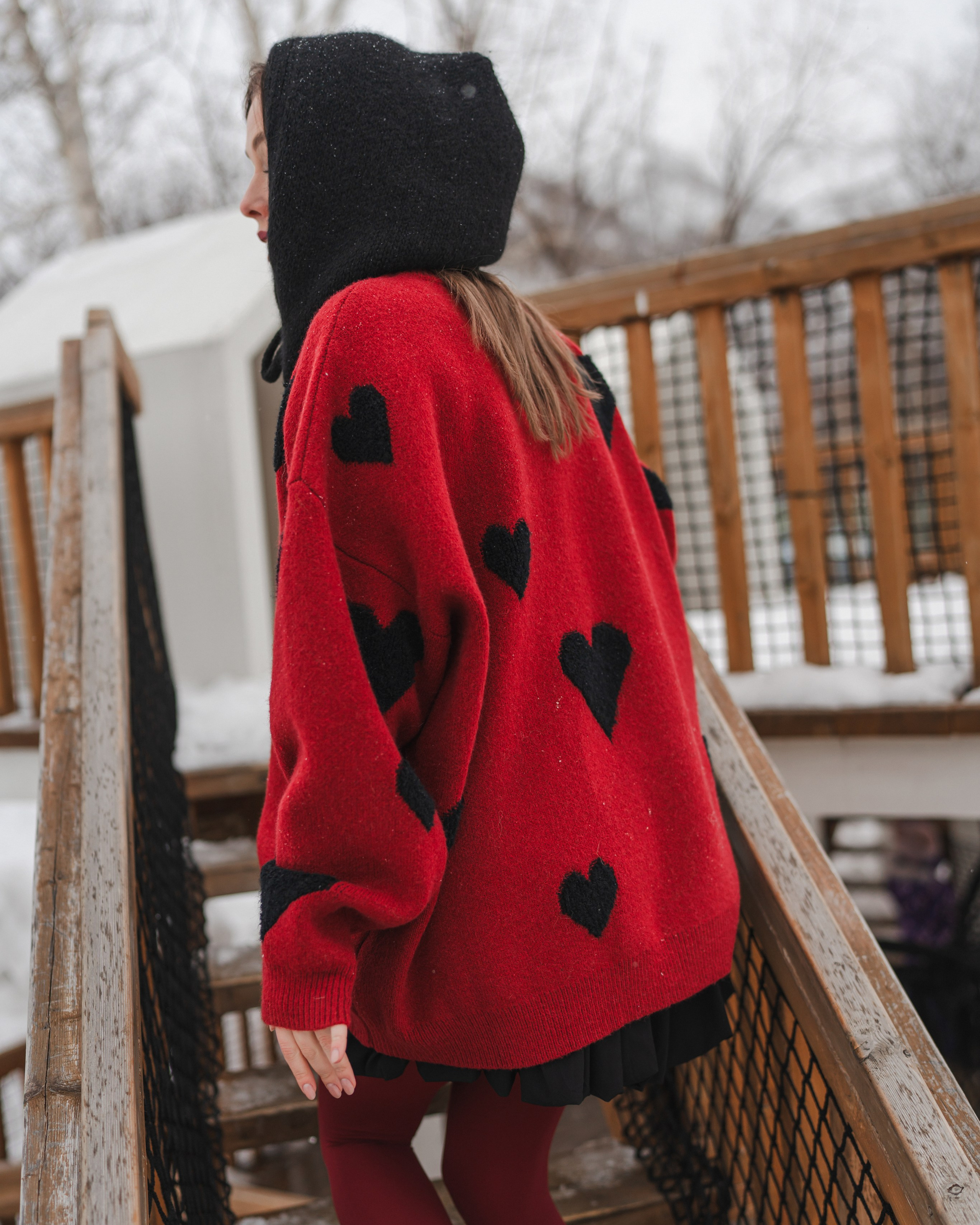 Катя — зимняя фотопрогулка