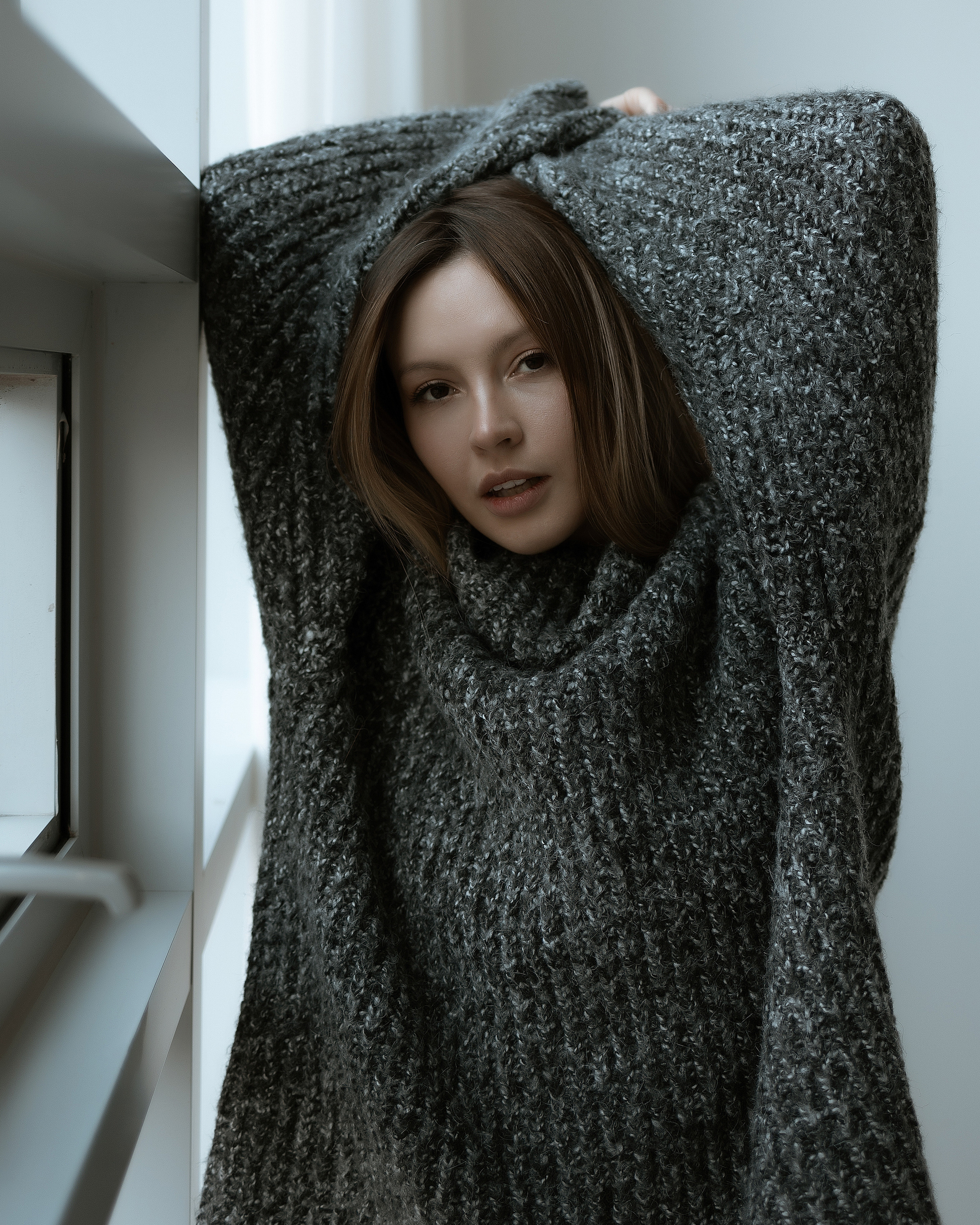 Stylish Natural Light Studio Photoshoot