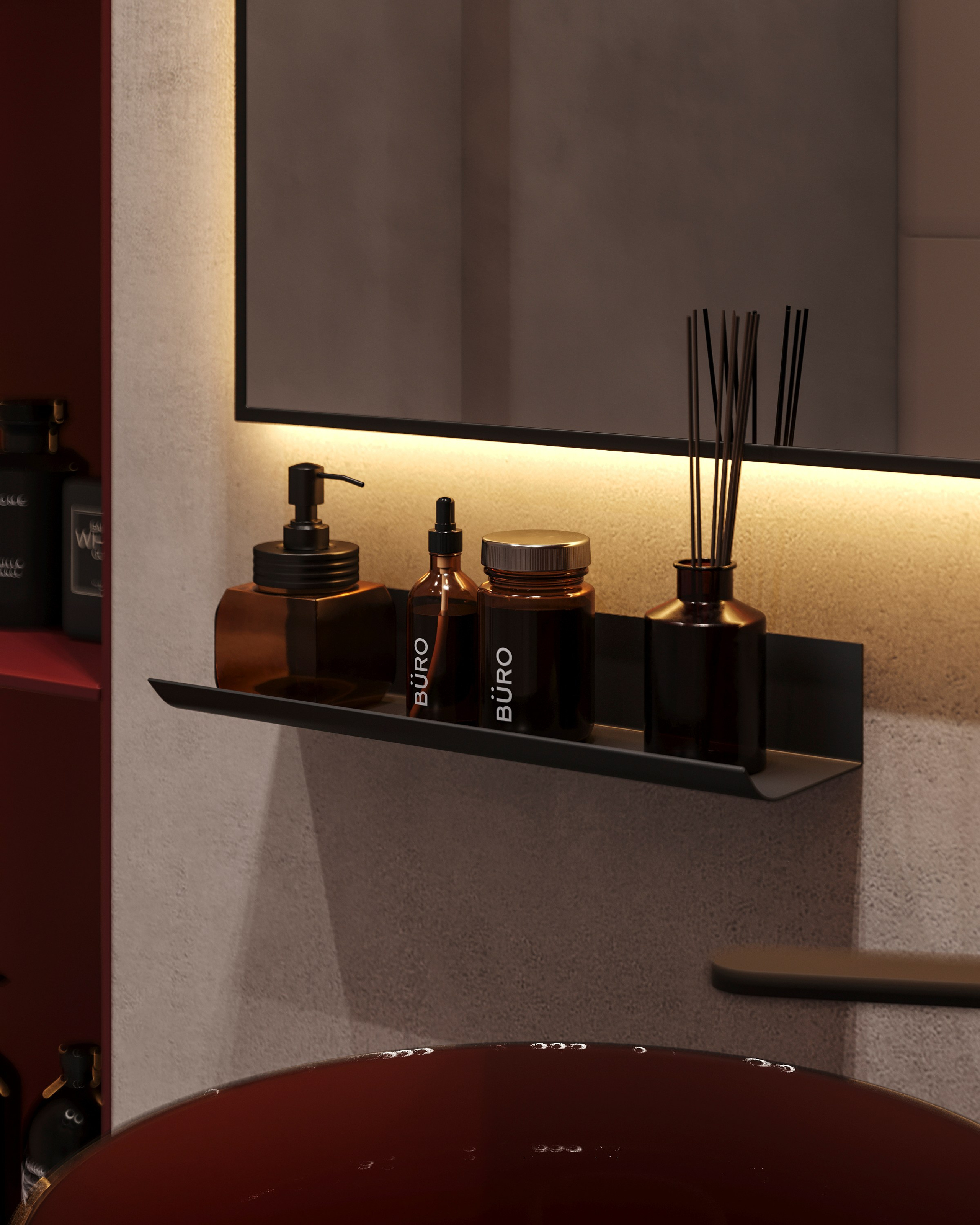 DRAMATIC RED | DESIGNER ANNE KIREEVA