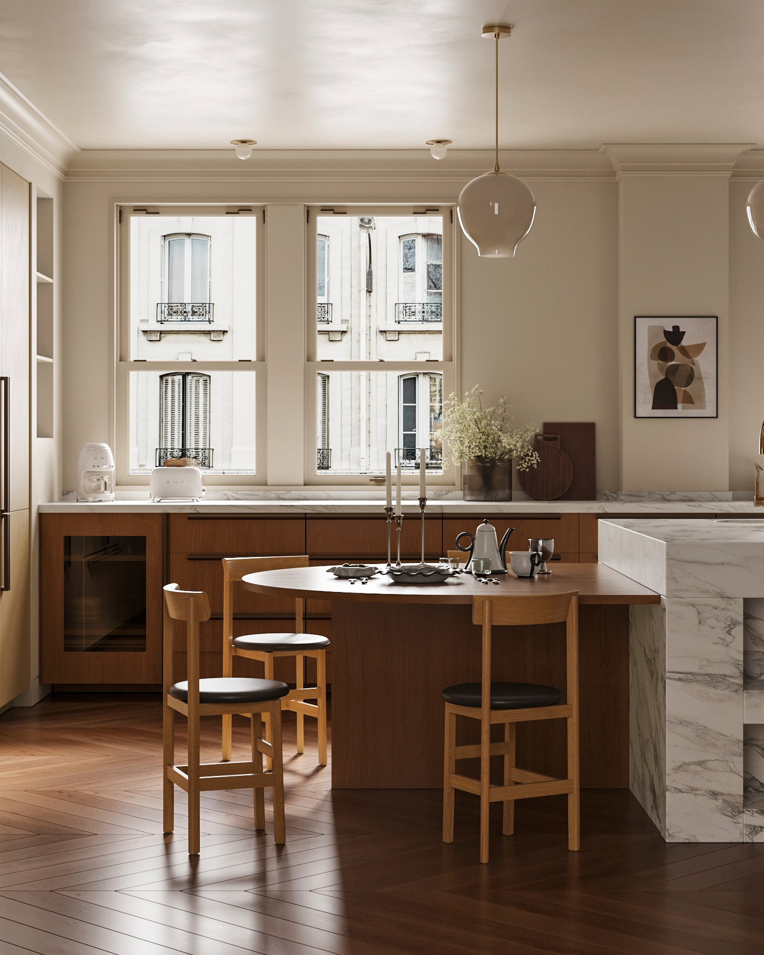 WARM KITCHEN | RENDERCAMP WORKSHOP