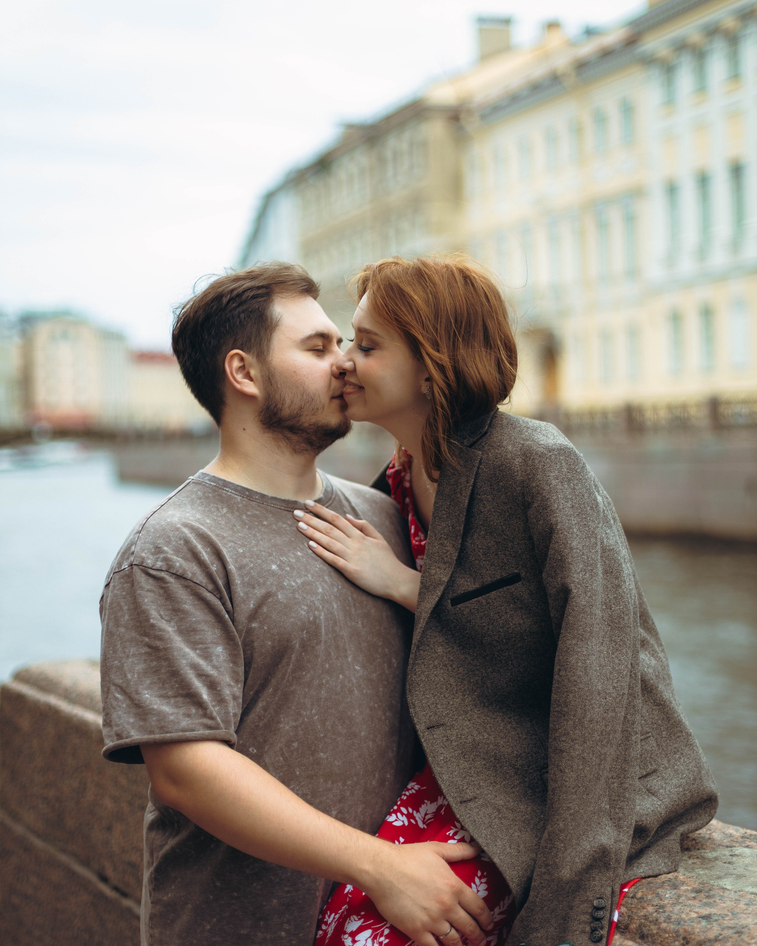 love story Зимний мост