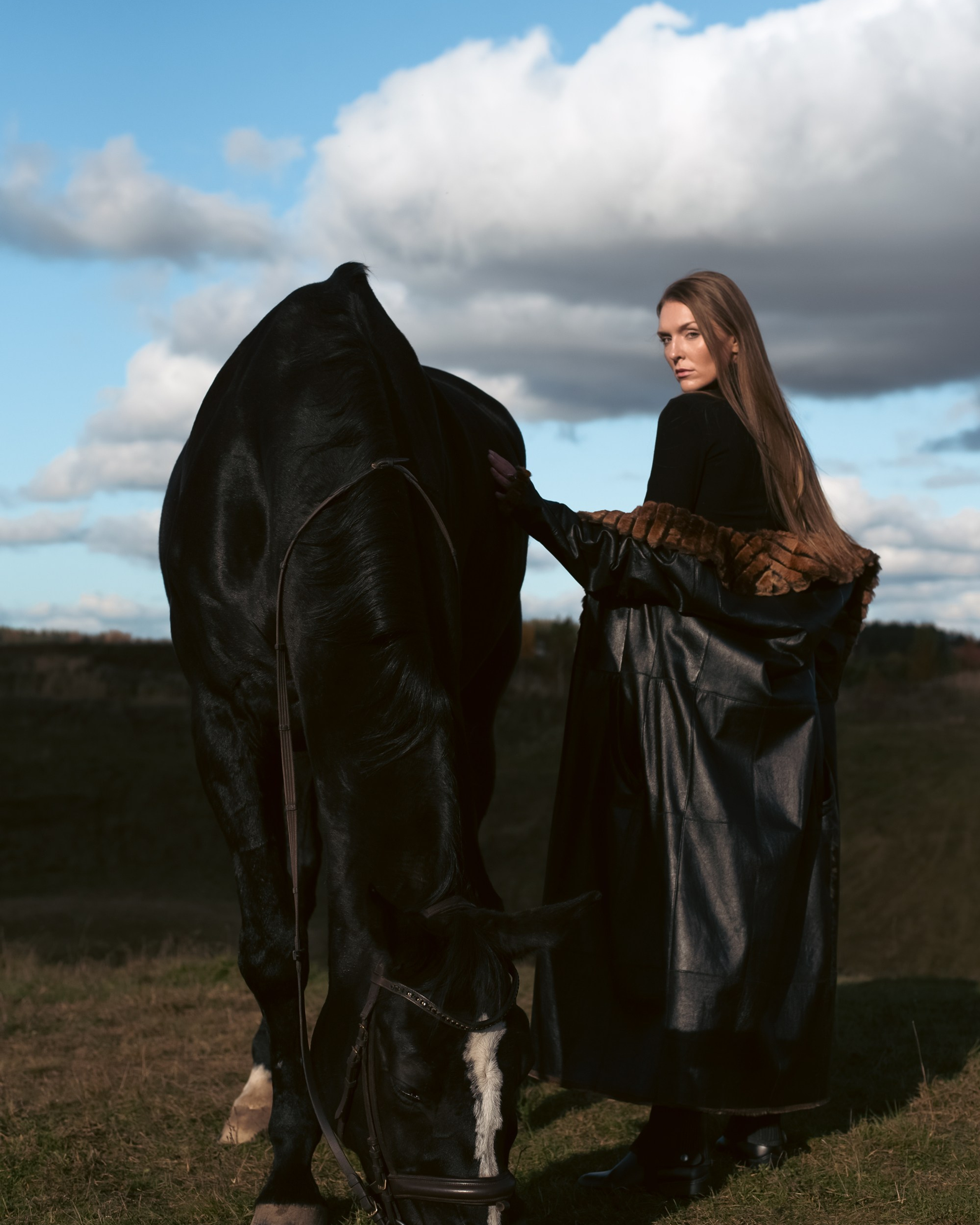 Съемки с лошадьми