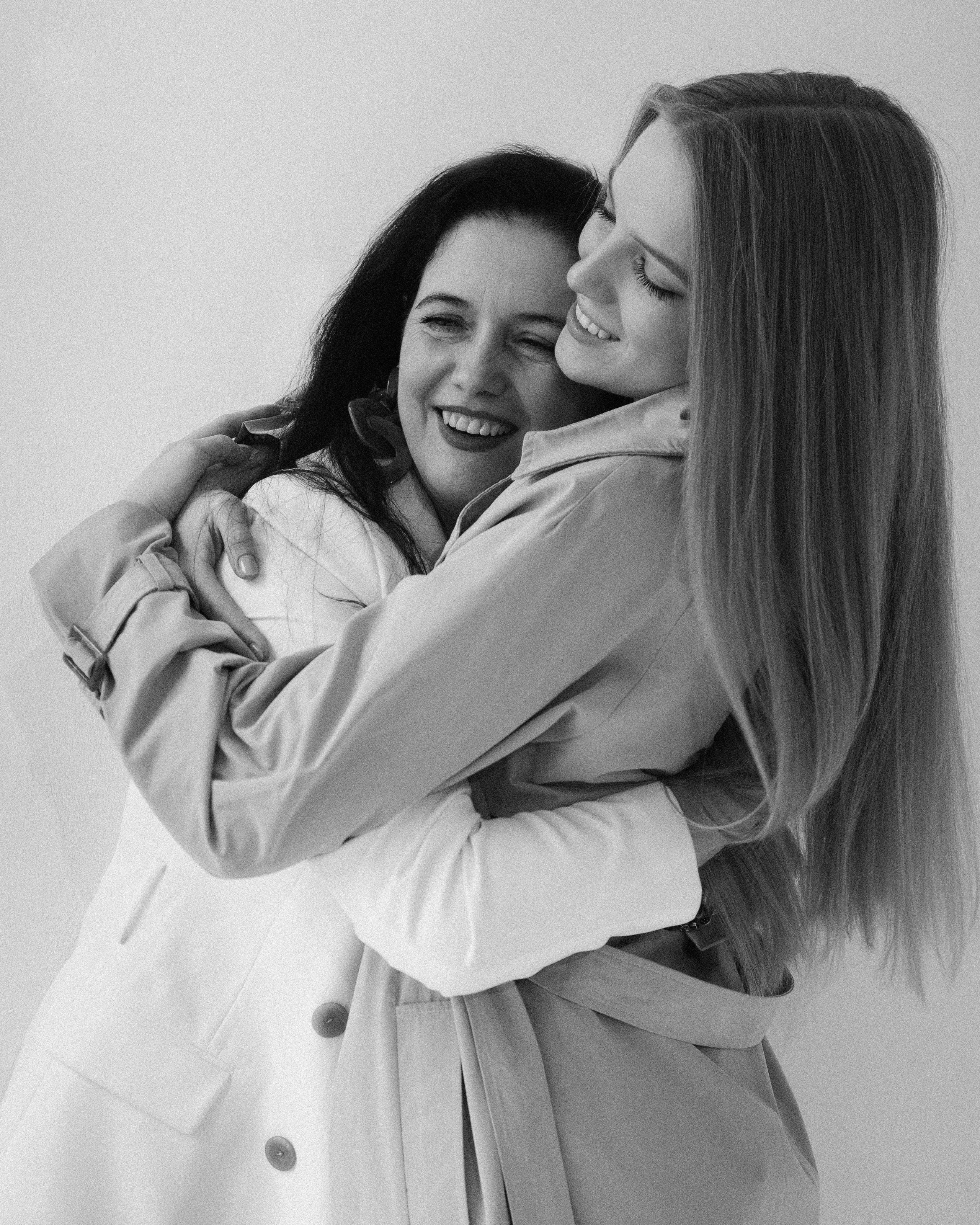 Полина с мамой. Фотосессия мамы и дочки