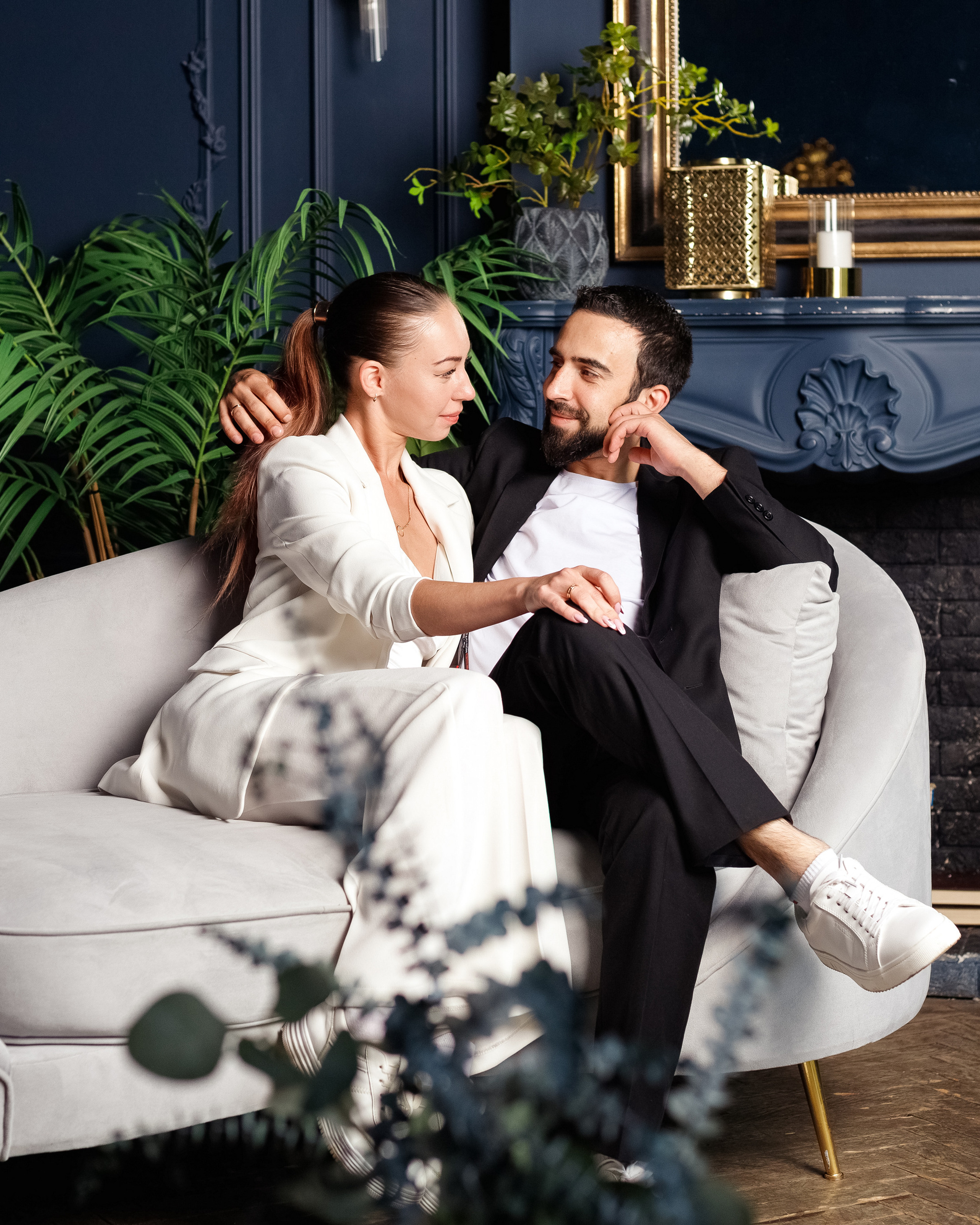 Свадебная Love story в студии