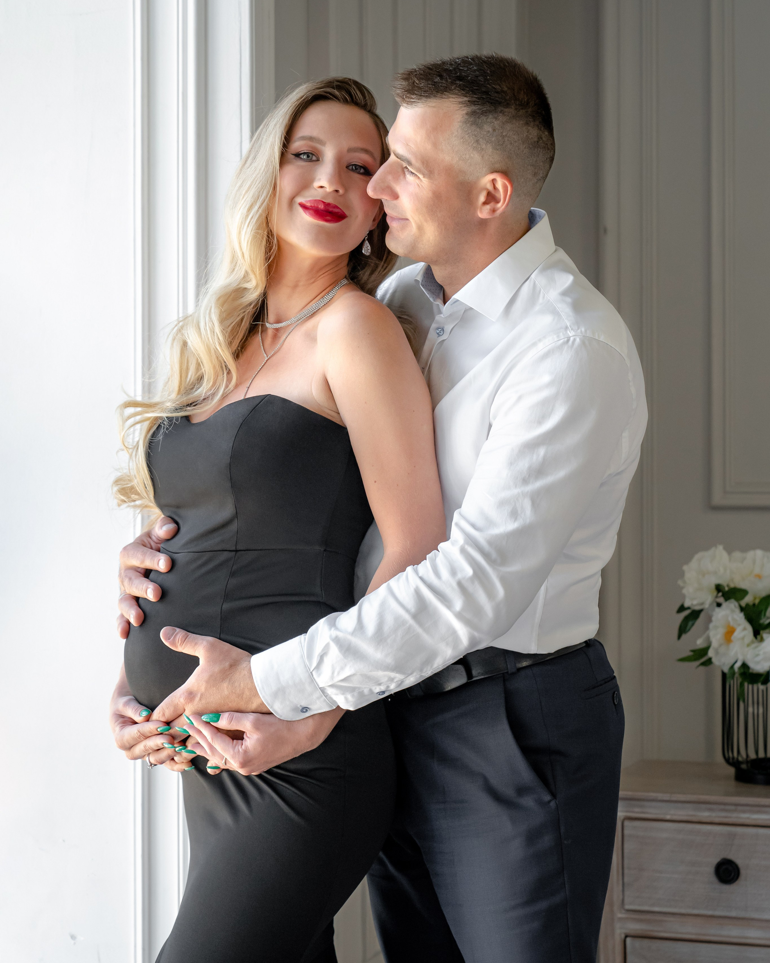 Беременность в вечернем стиле