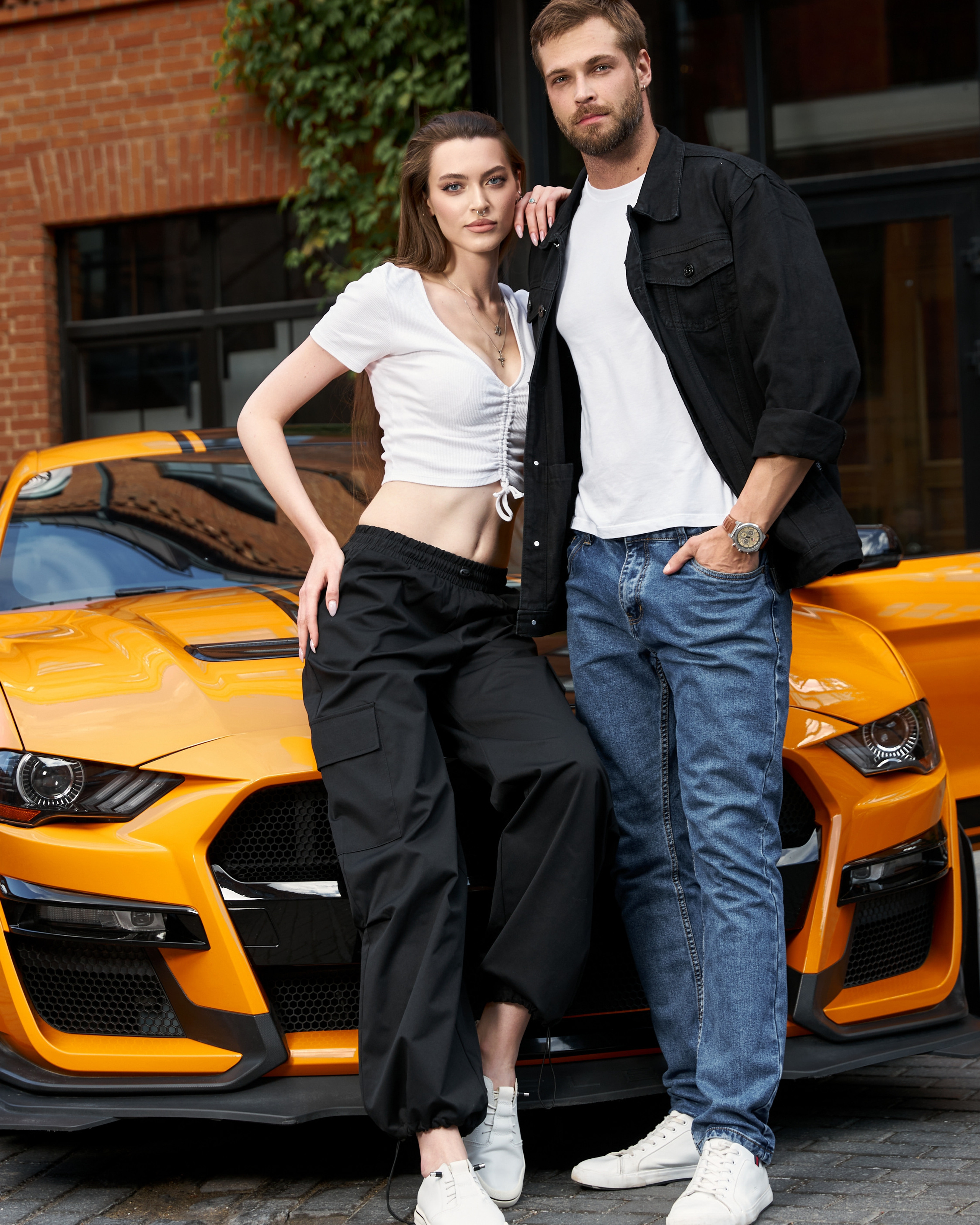 Стрит сьемка для маркетплейс с Евгением и Голди