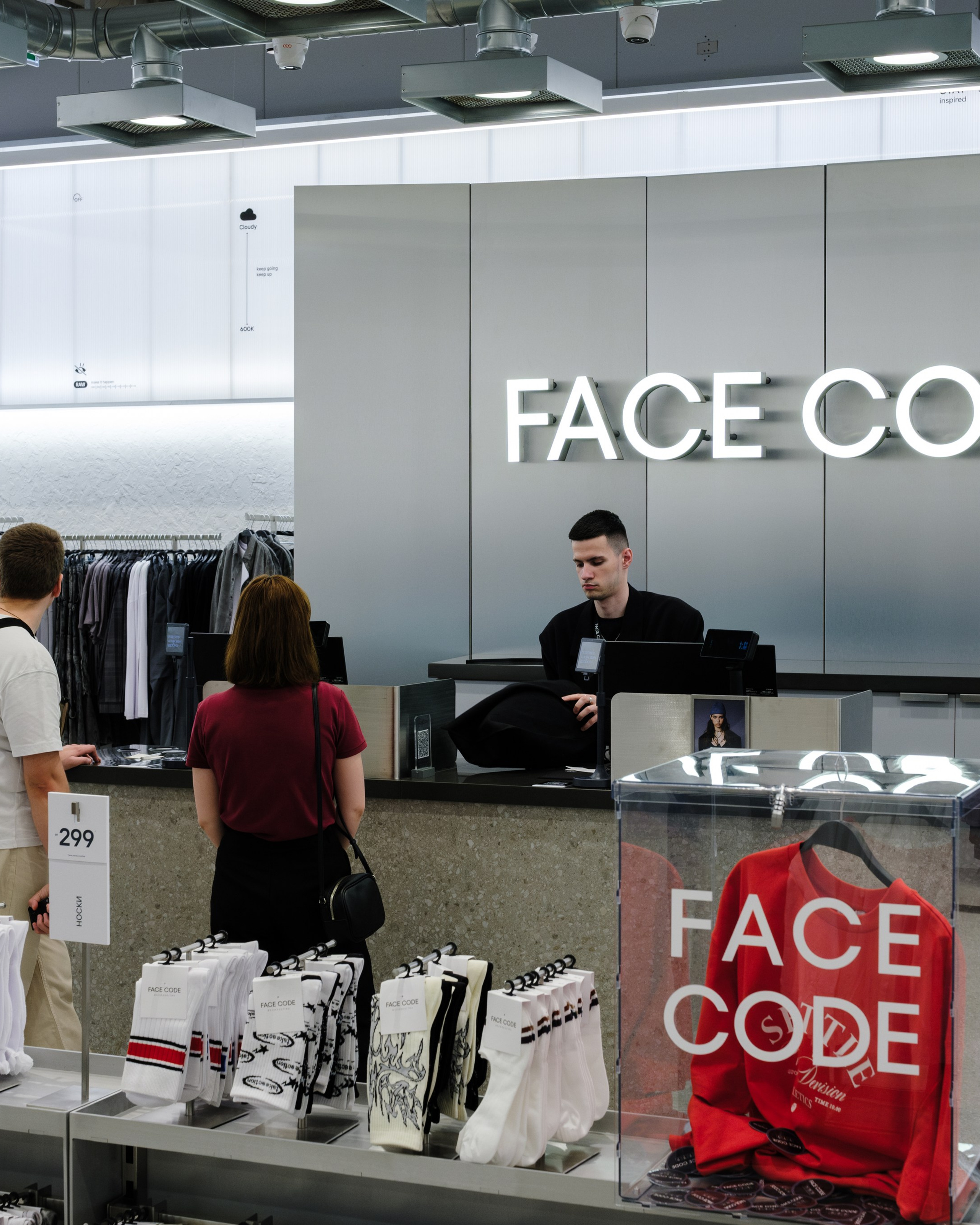 Открытие FACECODE