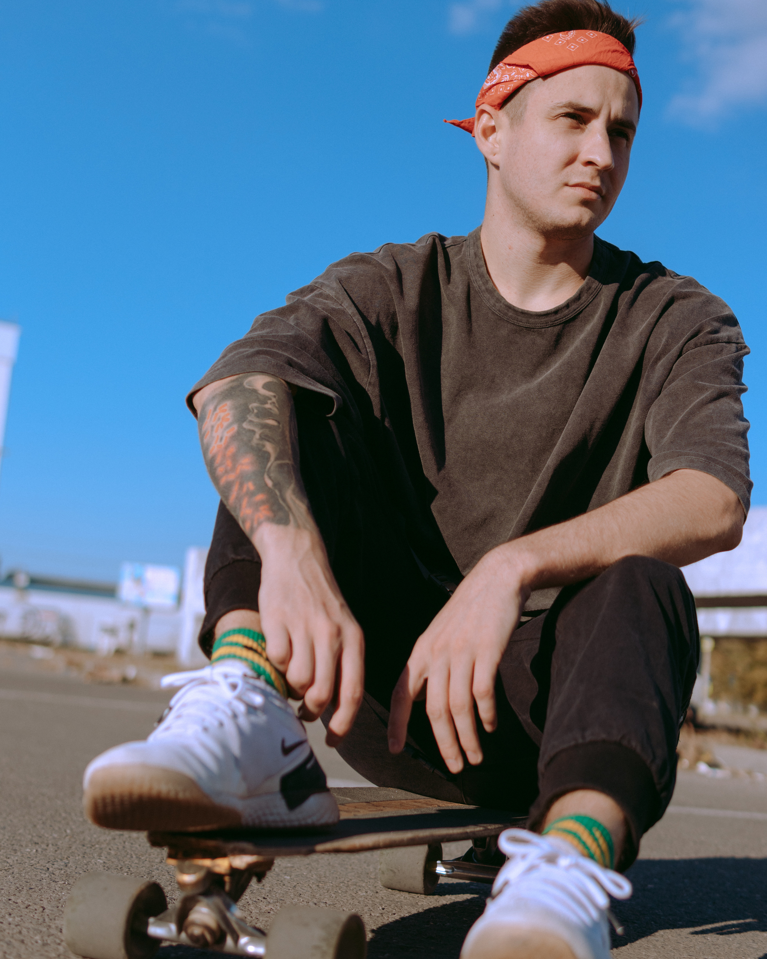 Андрей и его скейт