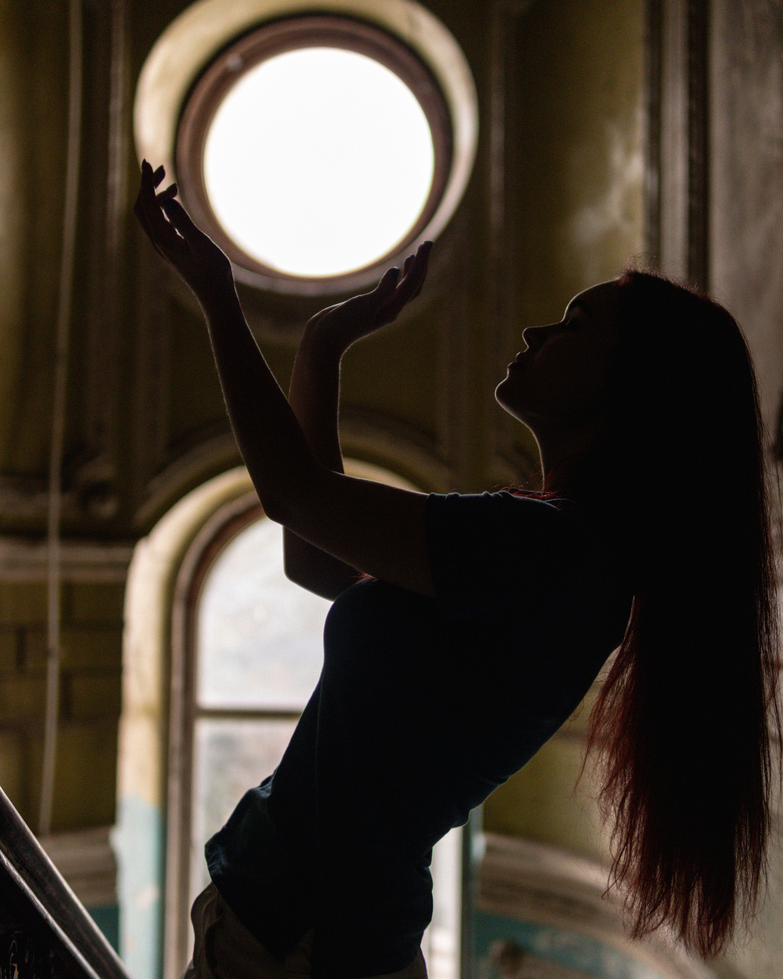 Подъездная фотосессия