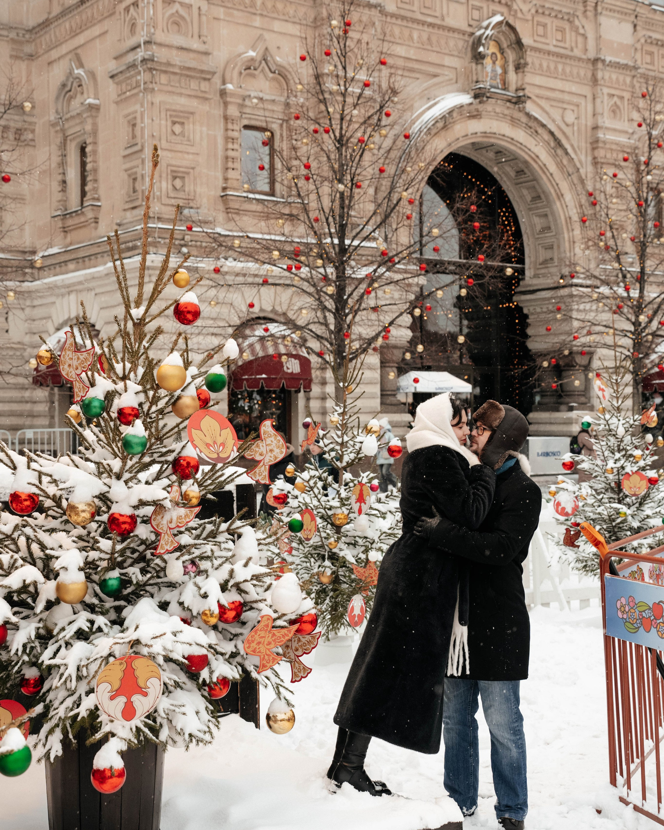 Прогулка на красной